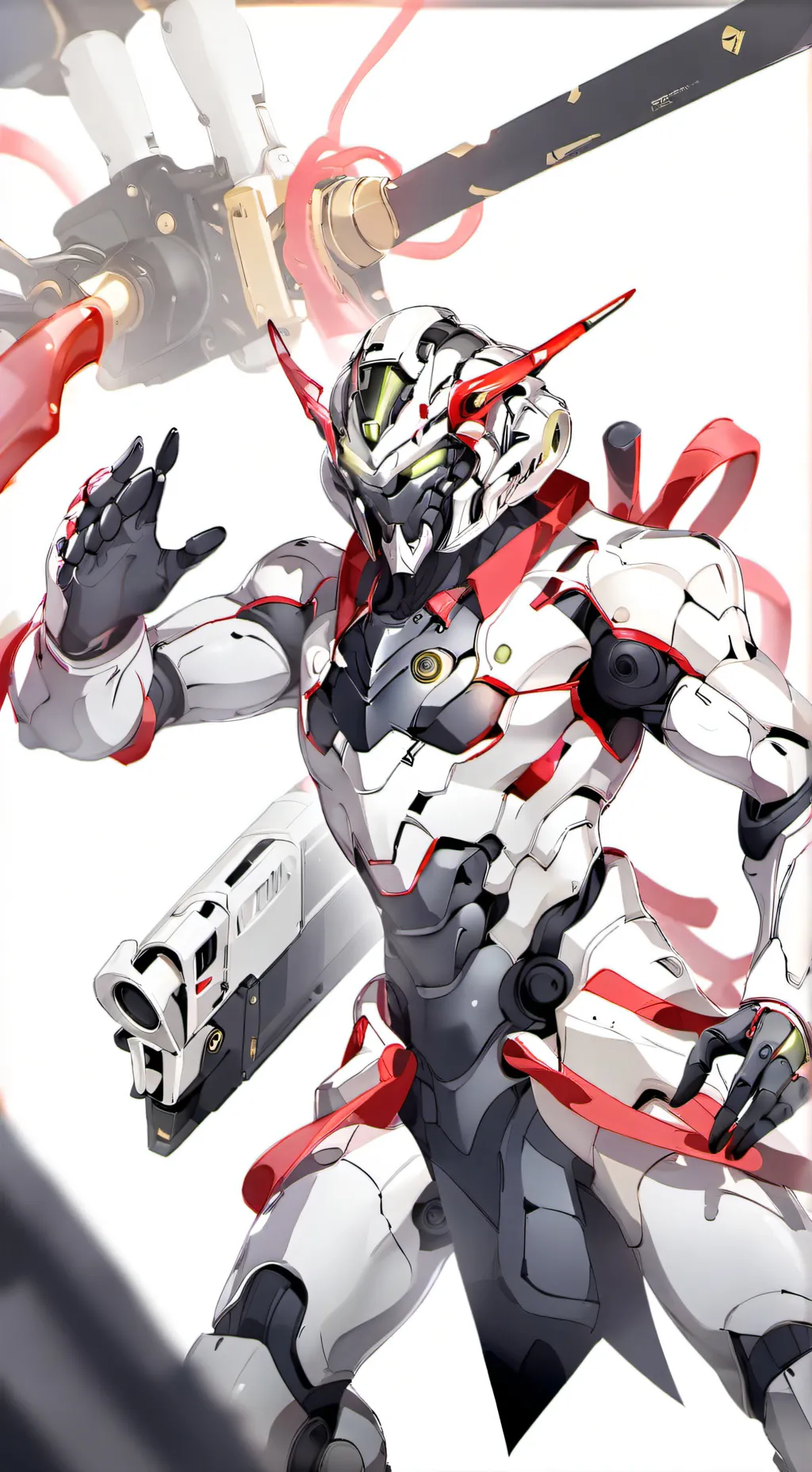 ai character: Kintsugi  background