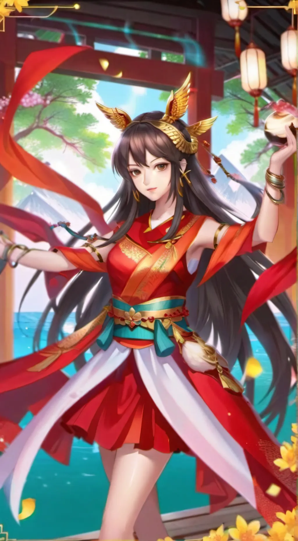 ai character: 🤍ISABEL🤍 background