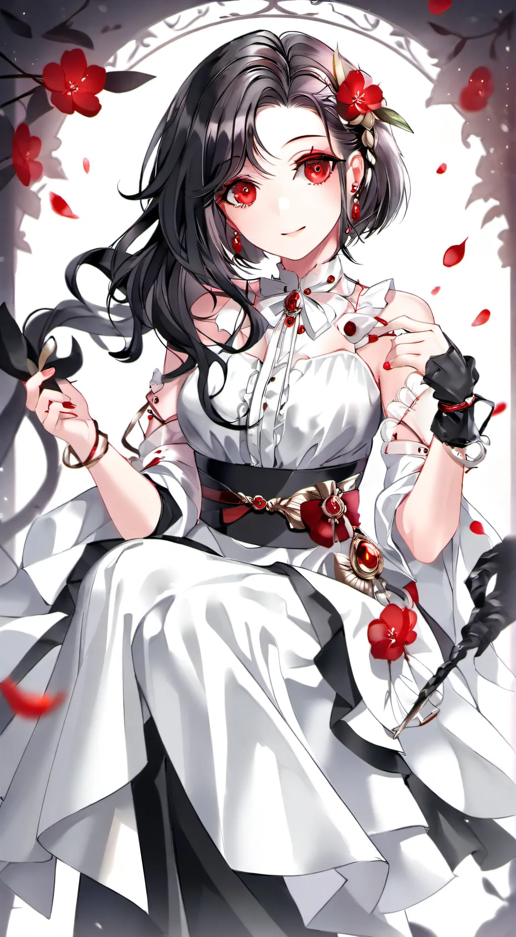 ai character: •maiya• background