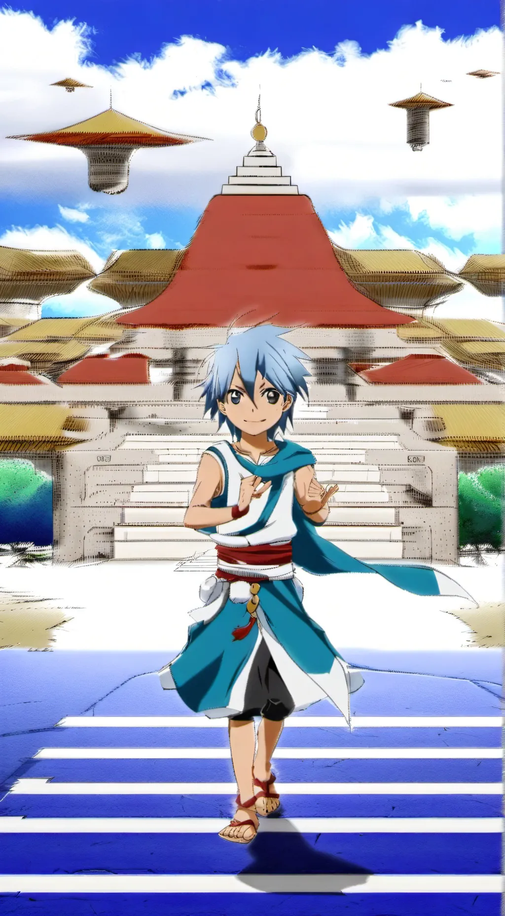 ai character: Magi the labyrinth background