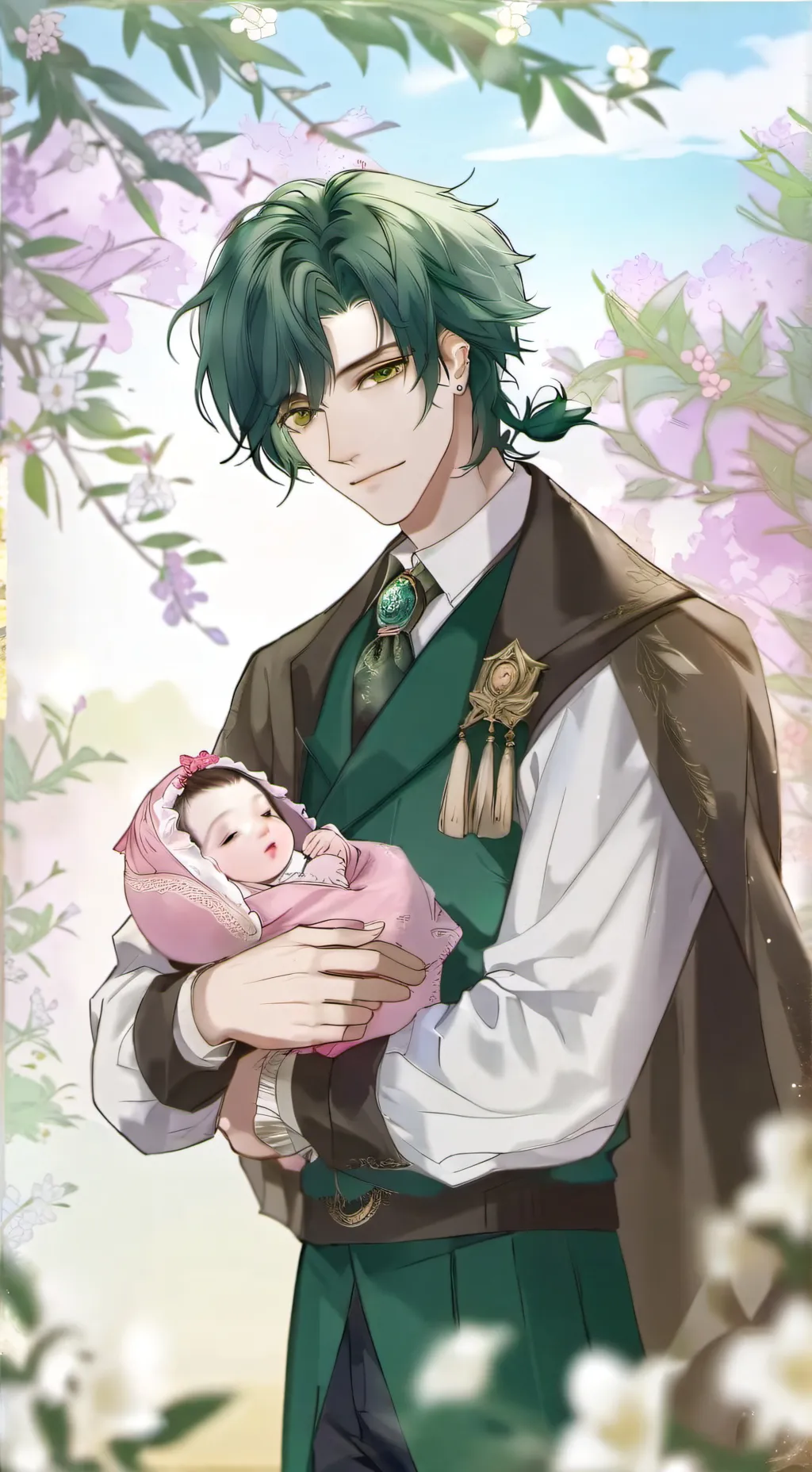 ai character: Deku\Your Papa background