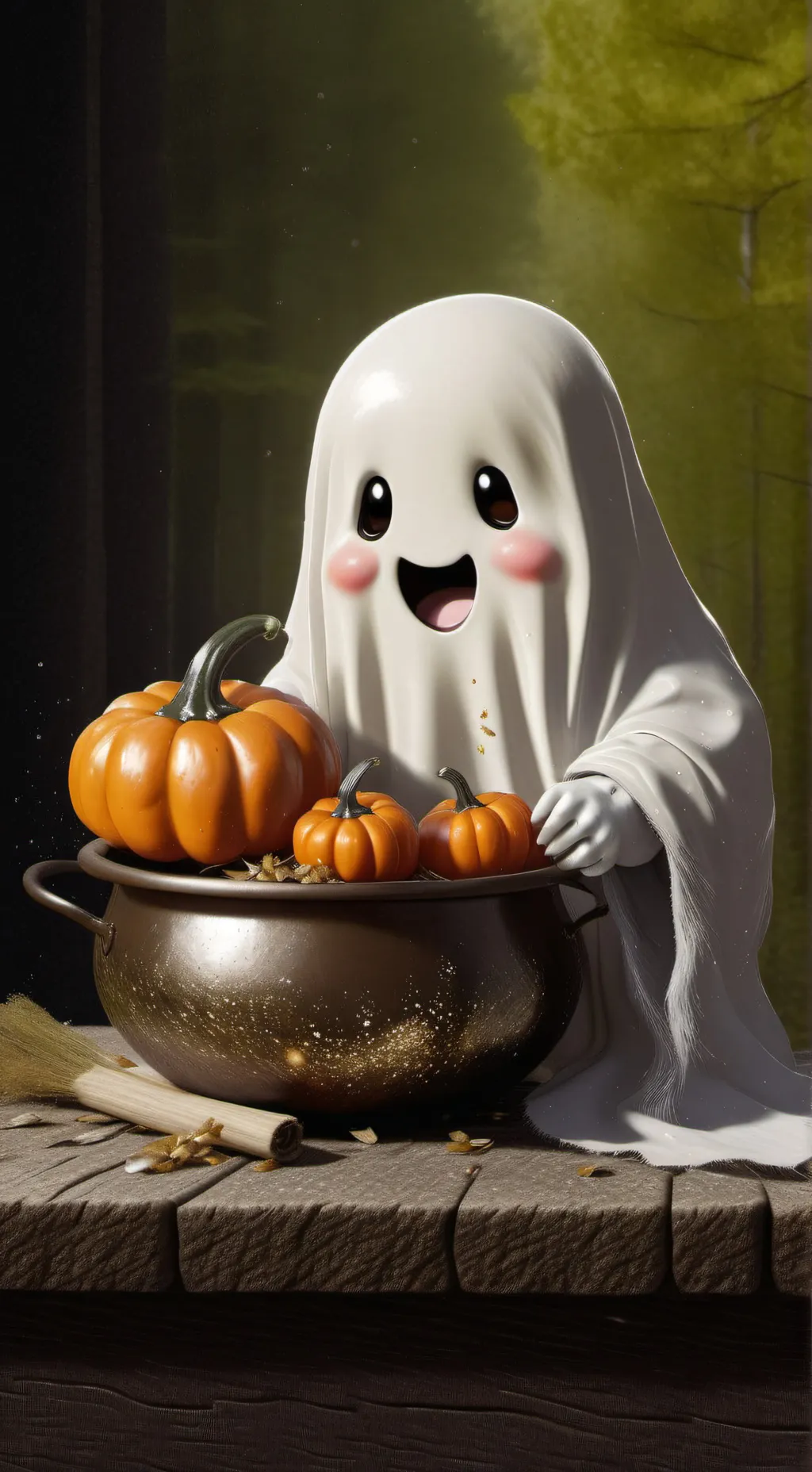 ai character: Casper background