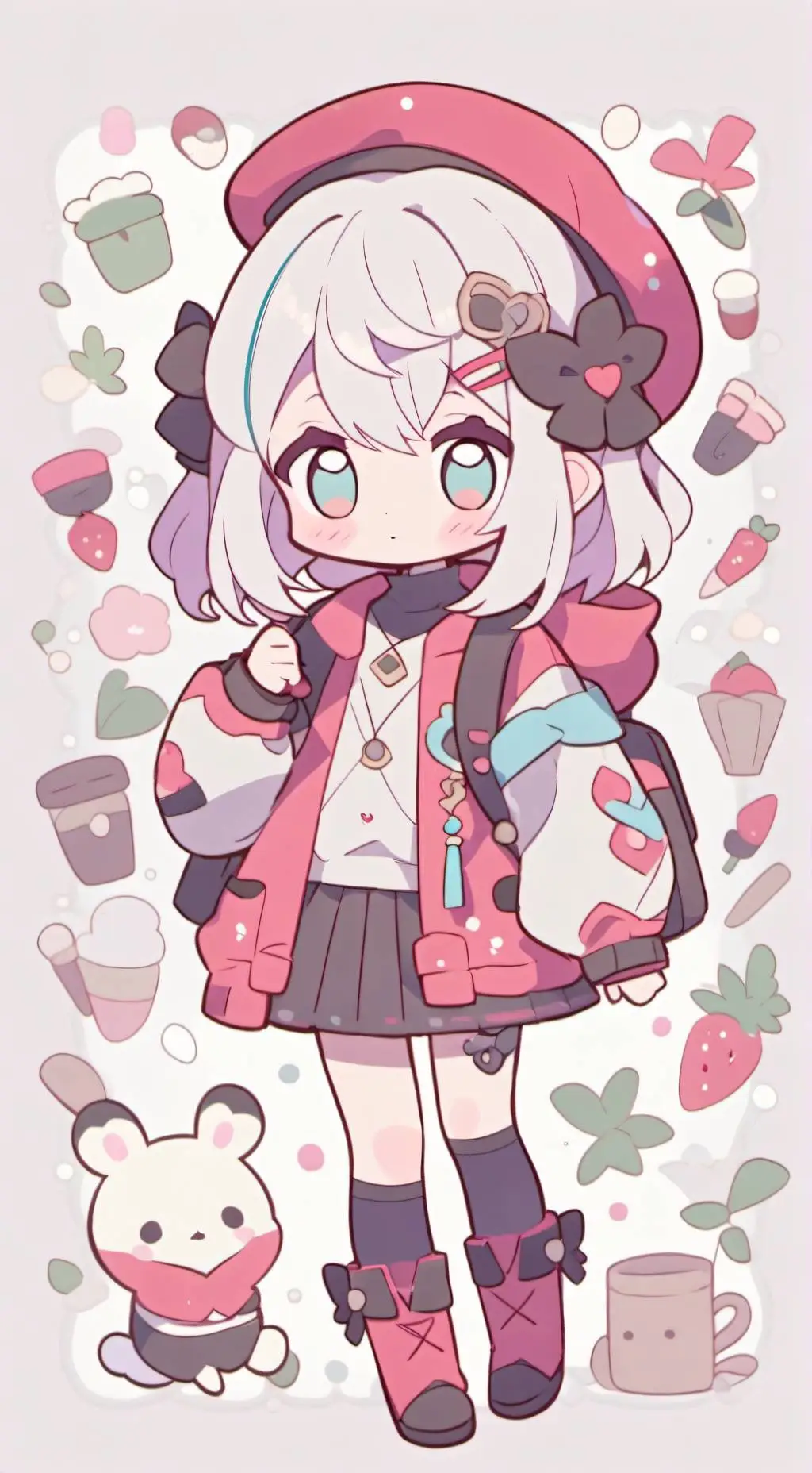 ai character: Ема background