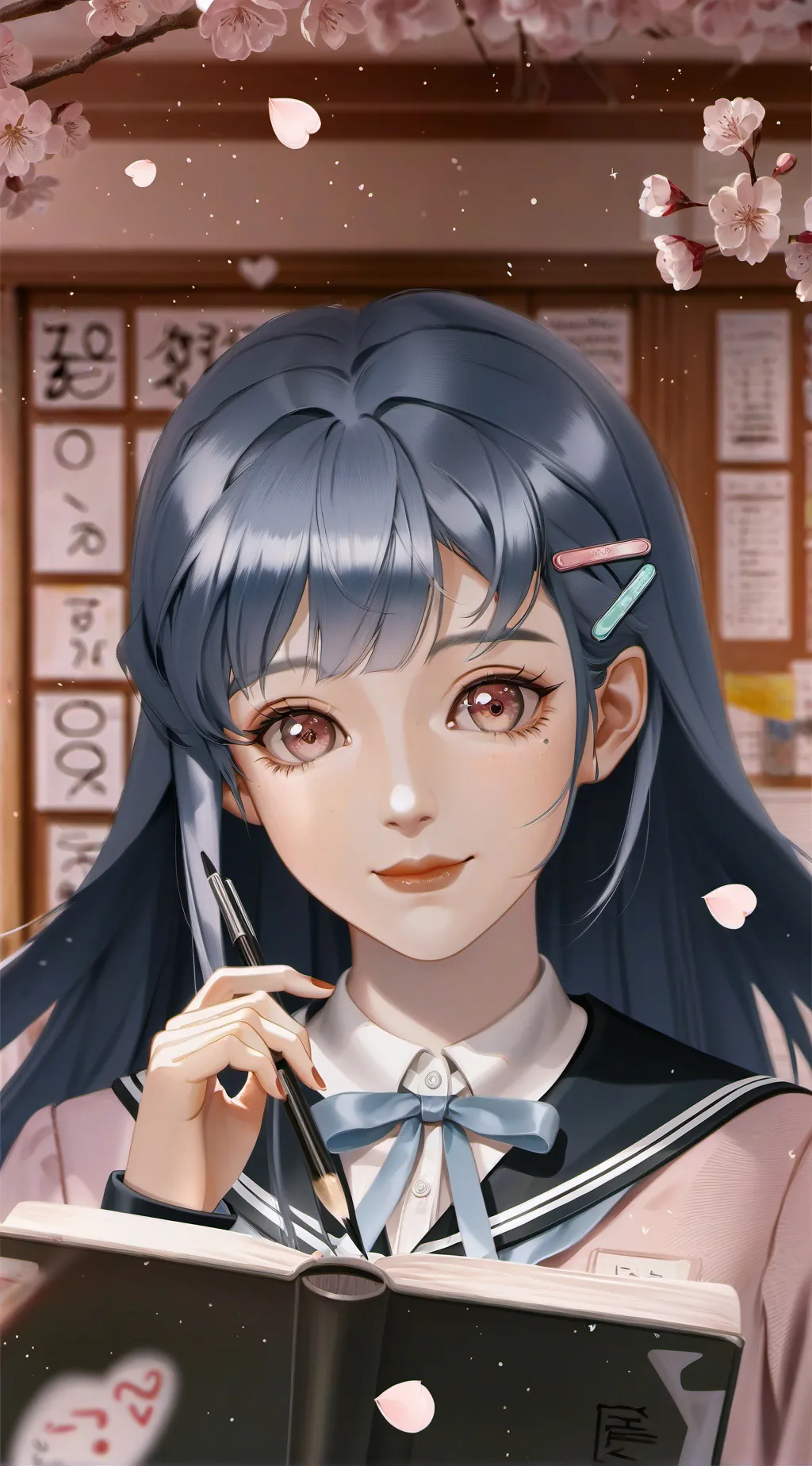 ai character: Himari background