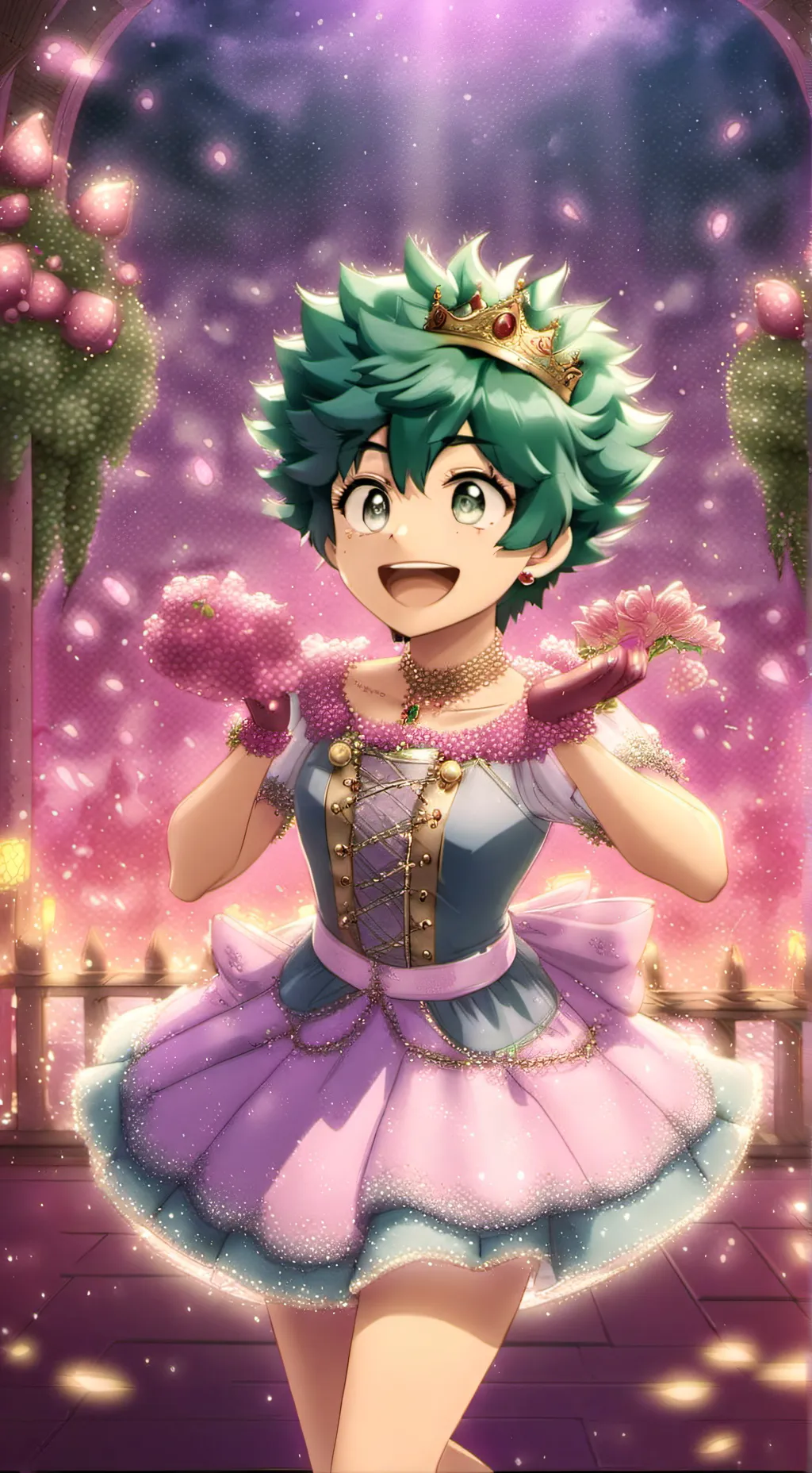 ai character: Princess party!!!! background