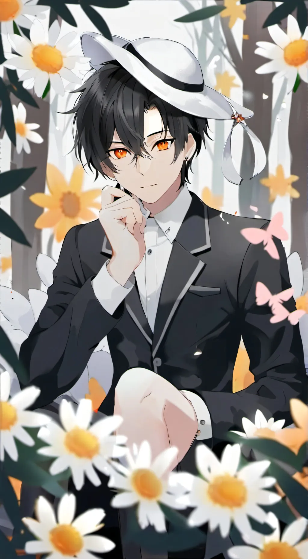 ai character: allin background