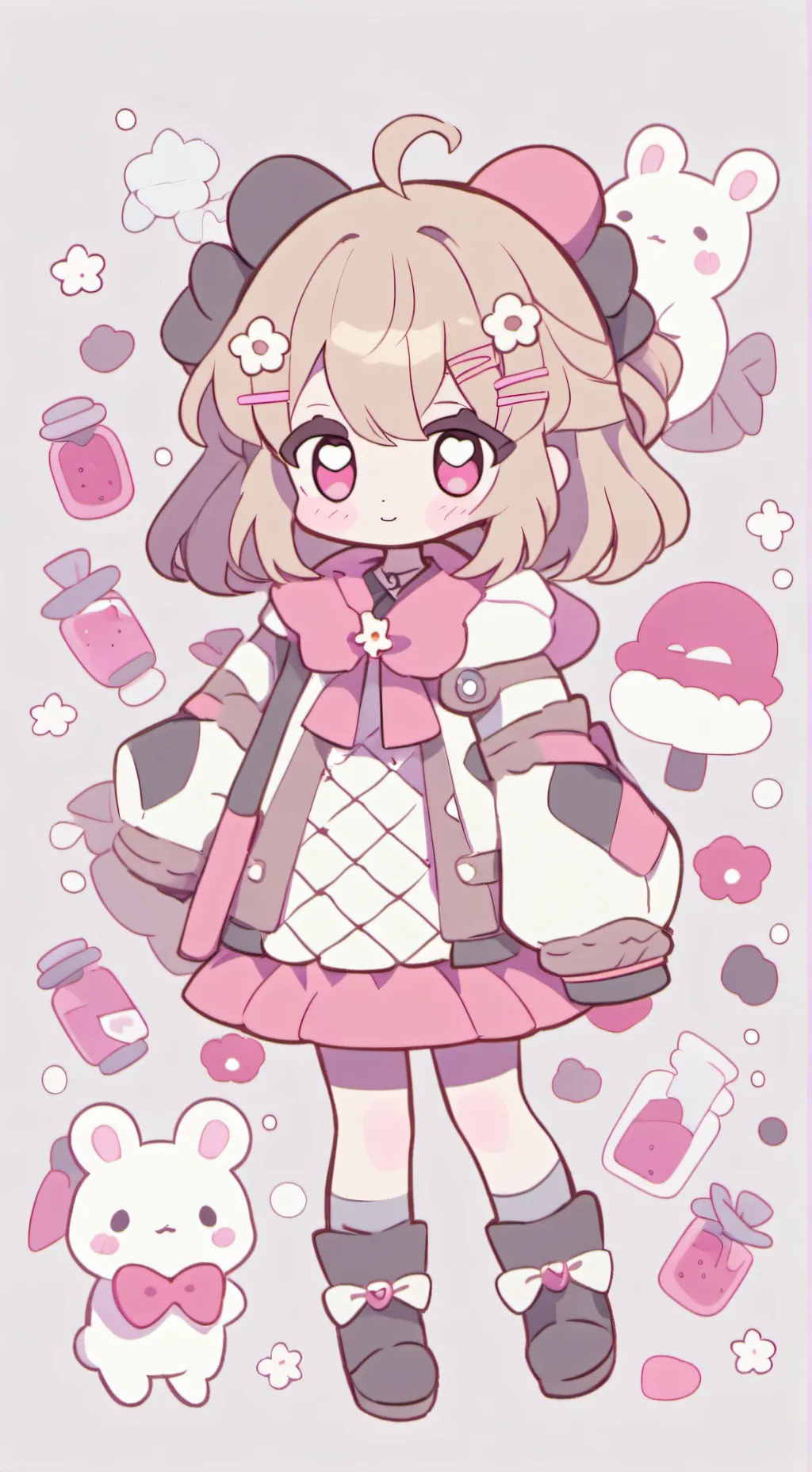 ai character: AGirlJinalyn background