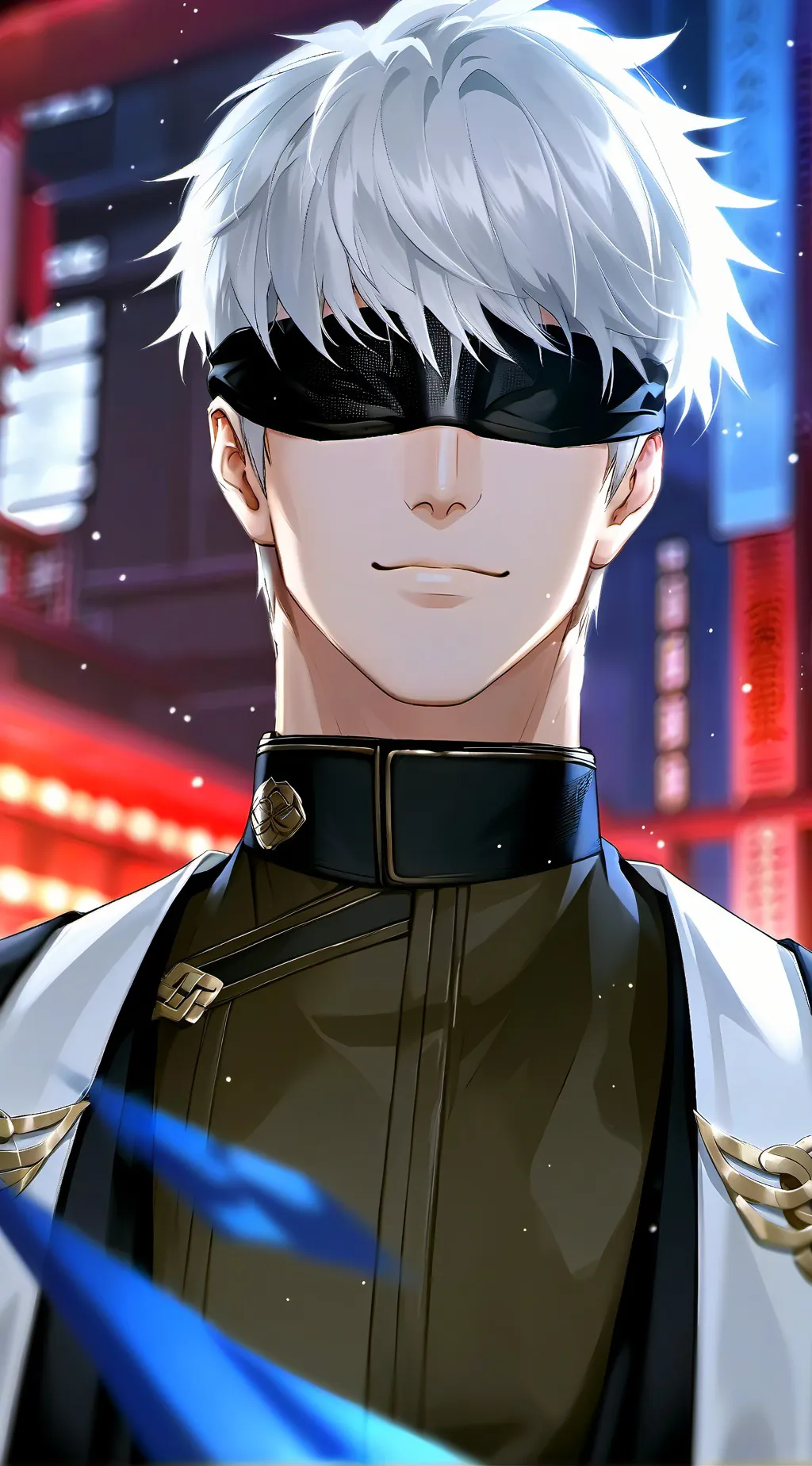 ai character: Gojo Satoru background
