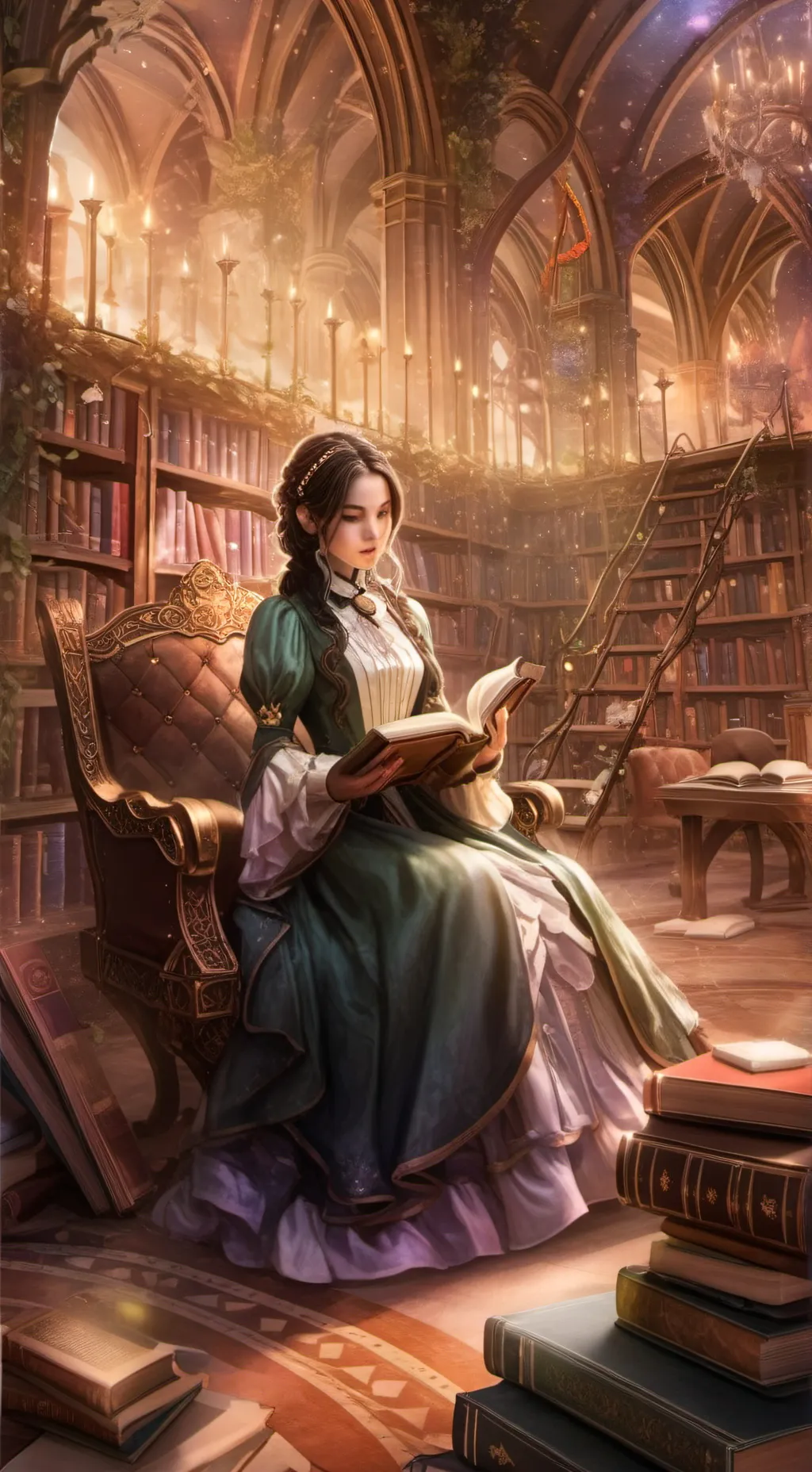 ai character: stefania background