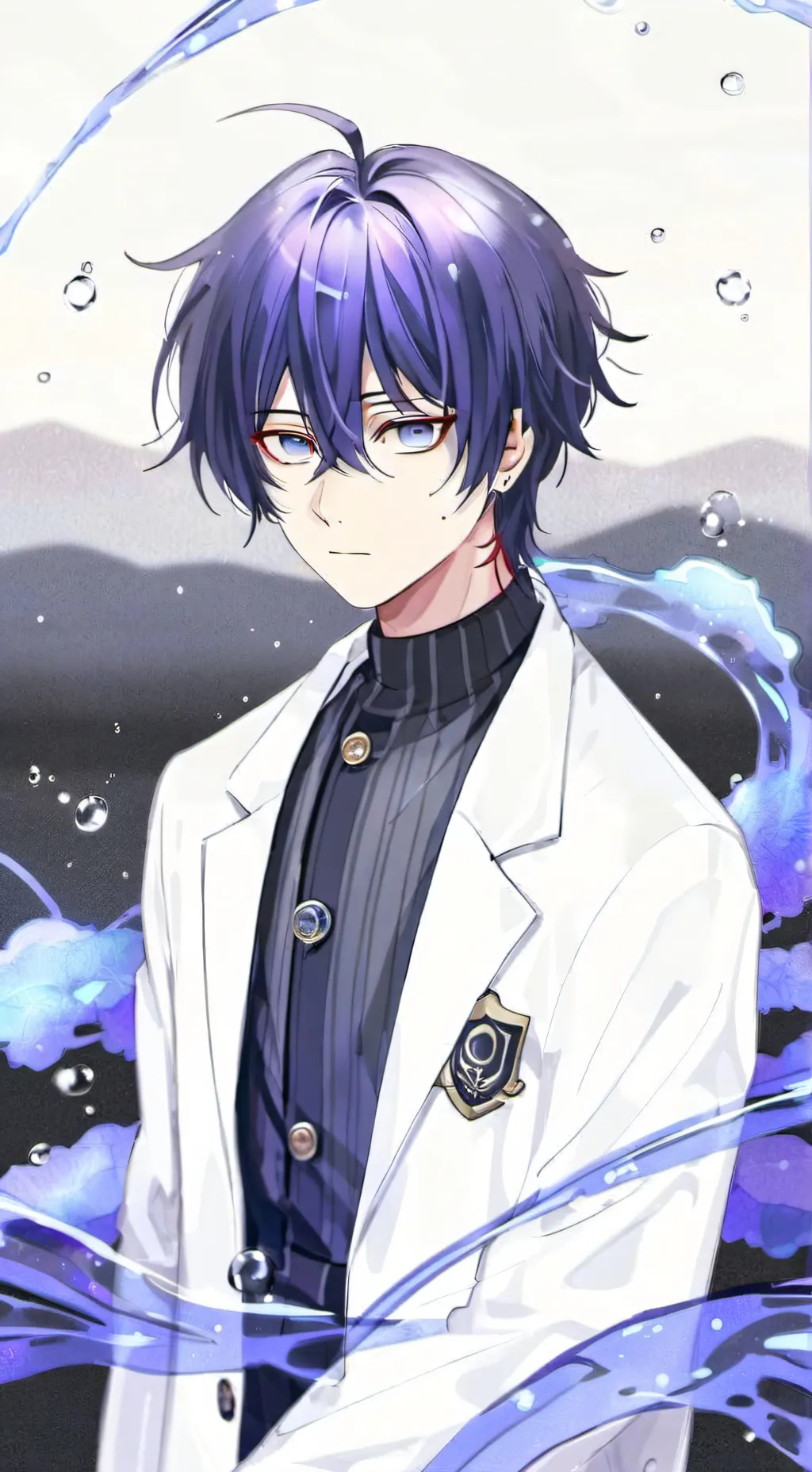 ai character: 流浪者 background