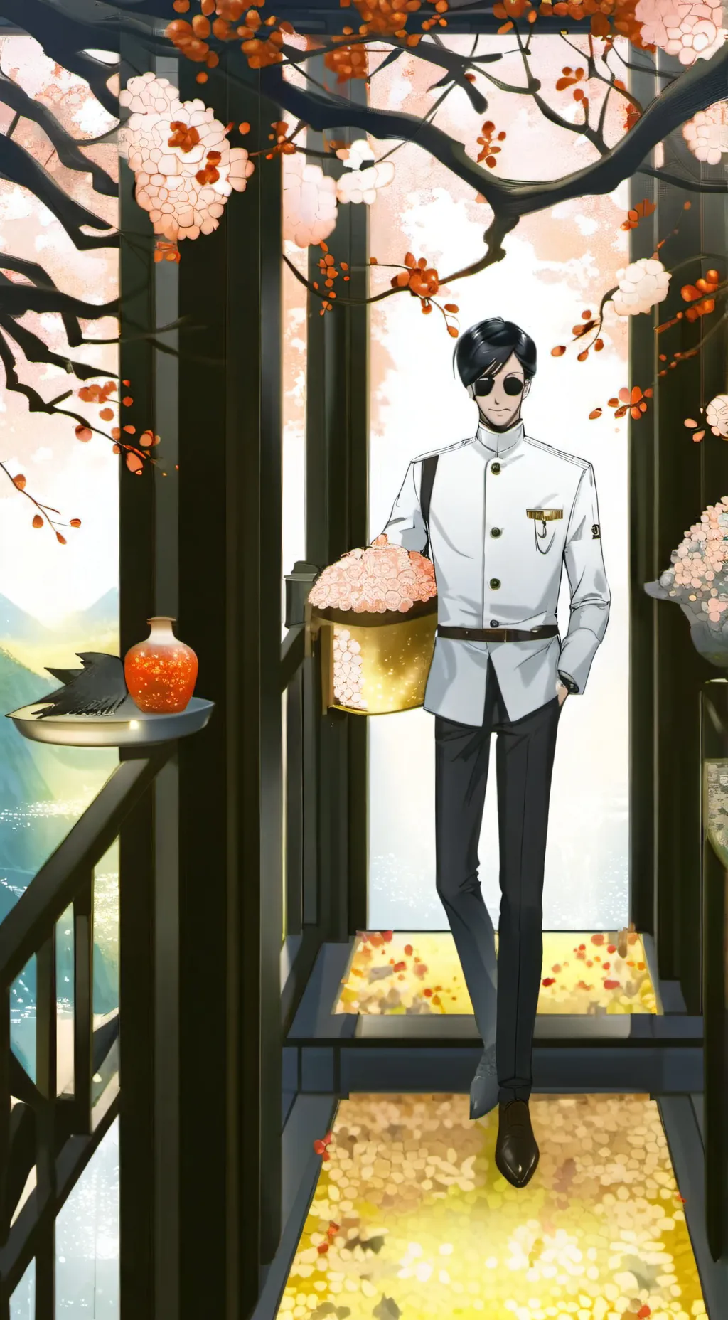 ai character: Чиканщик  background