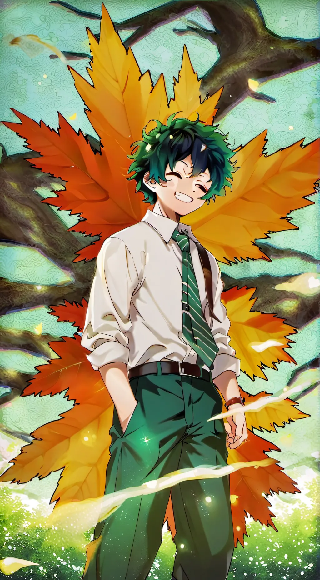 ai character: Mha Gossiper background