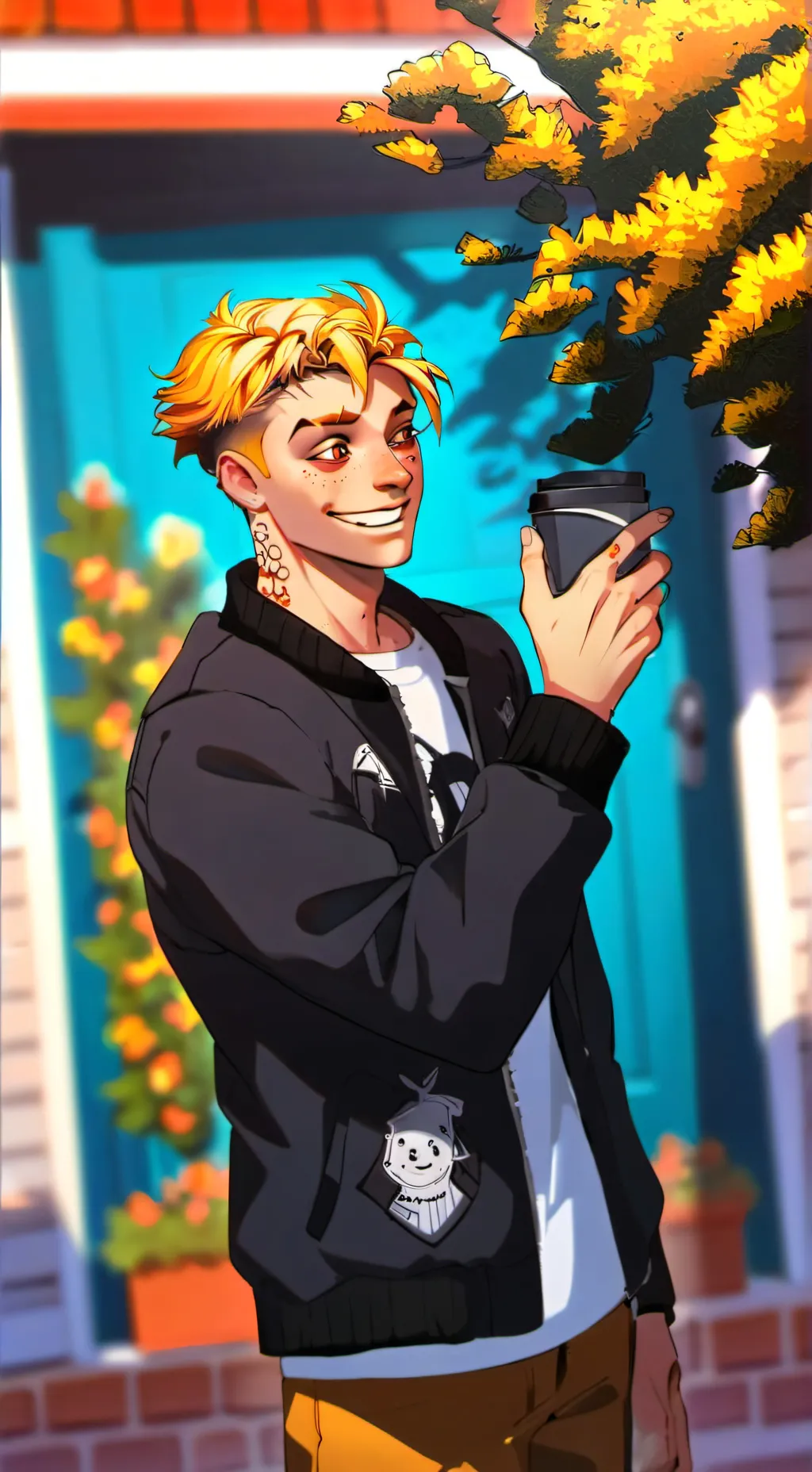 ai character: Sam background