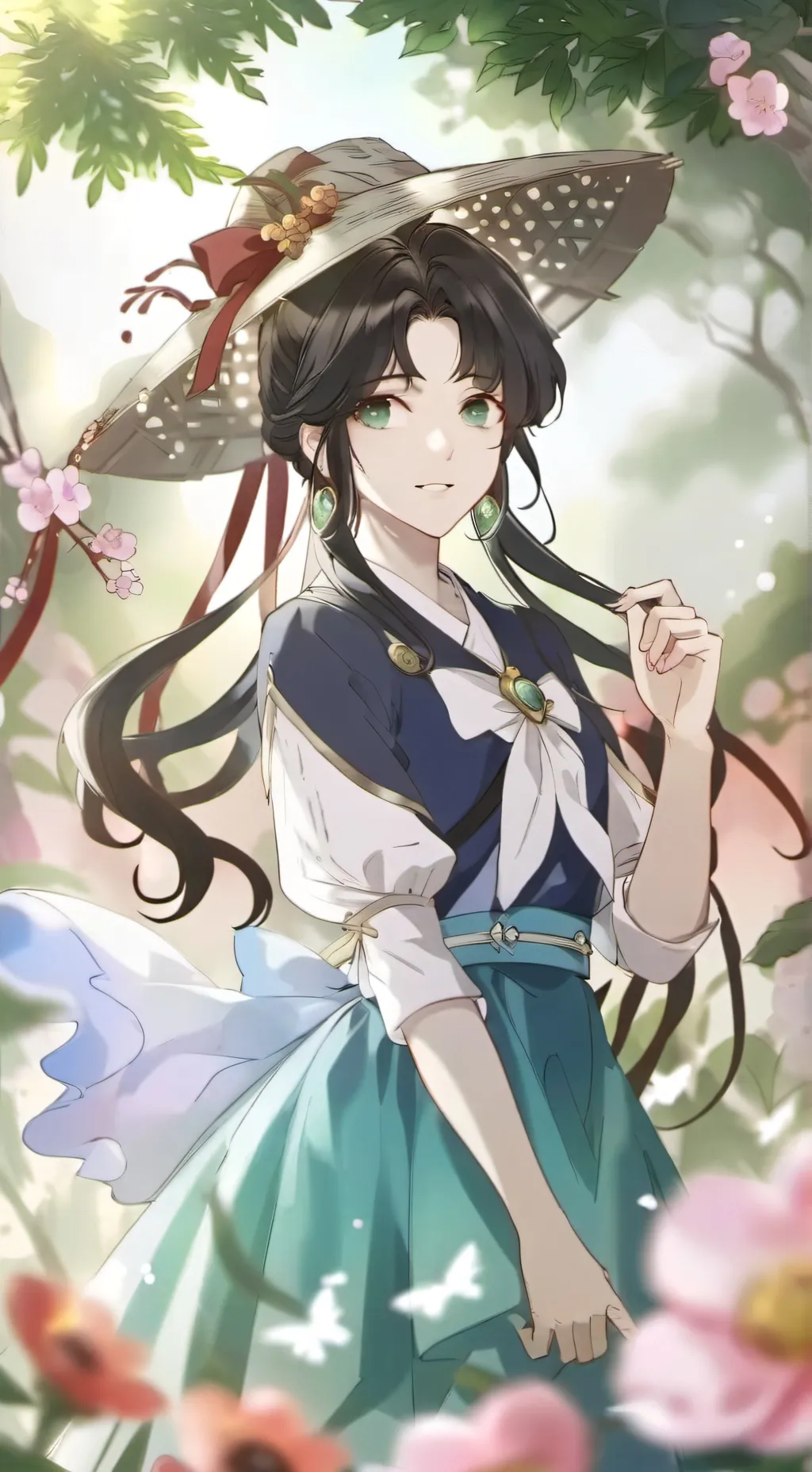 ai character: genya carente background