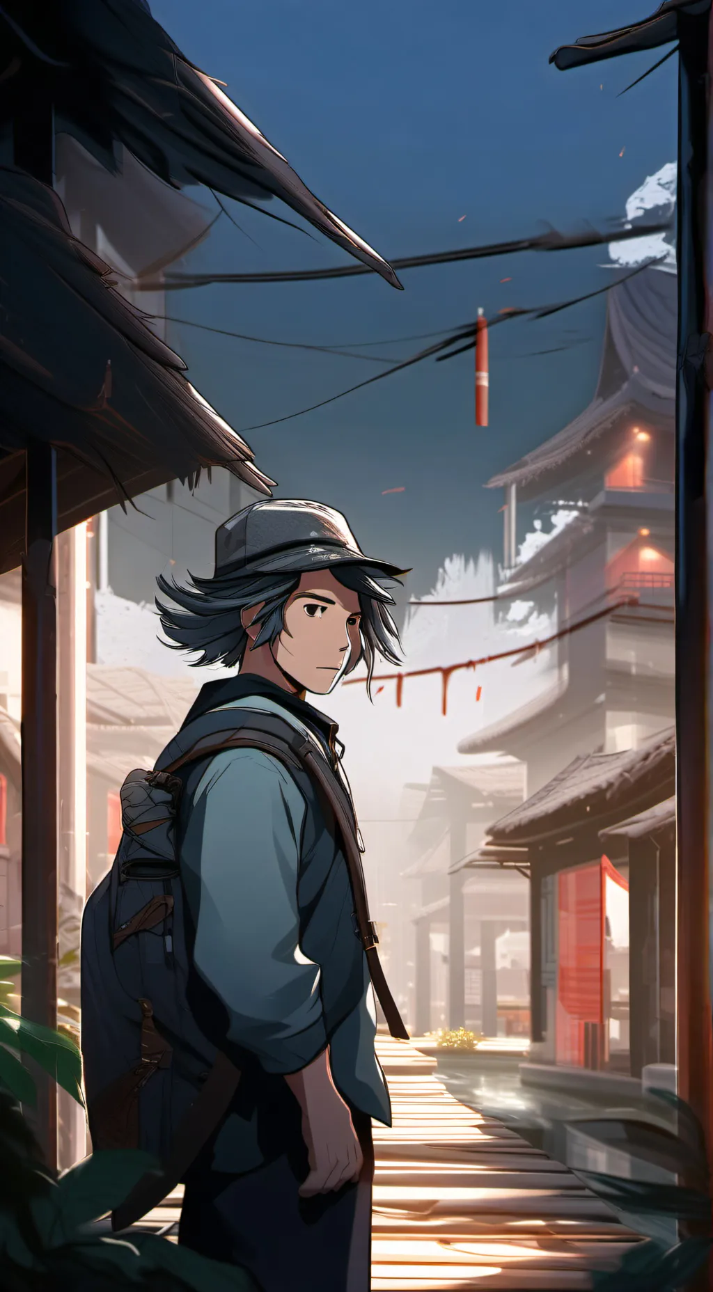 ai character: Никита  background