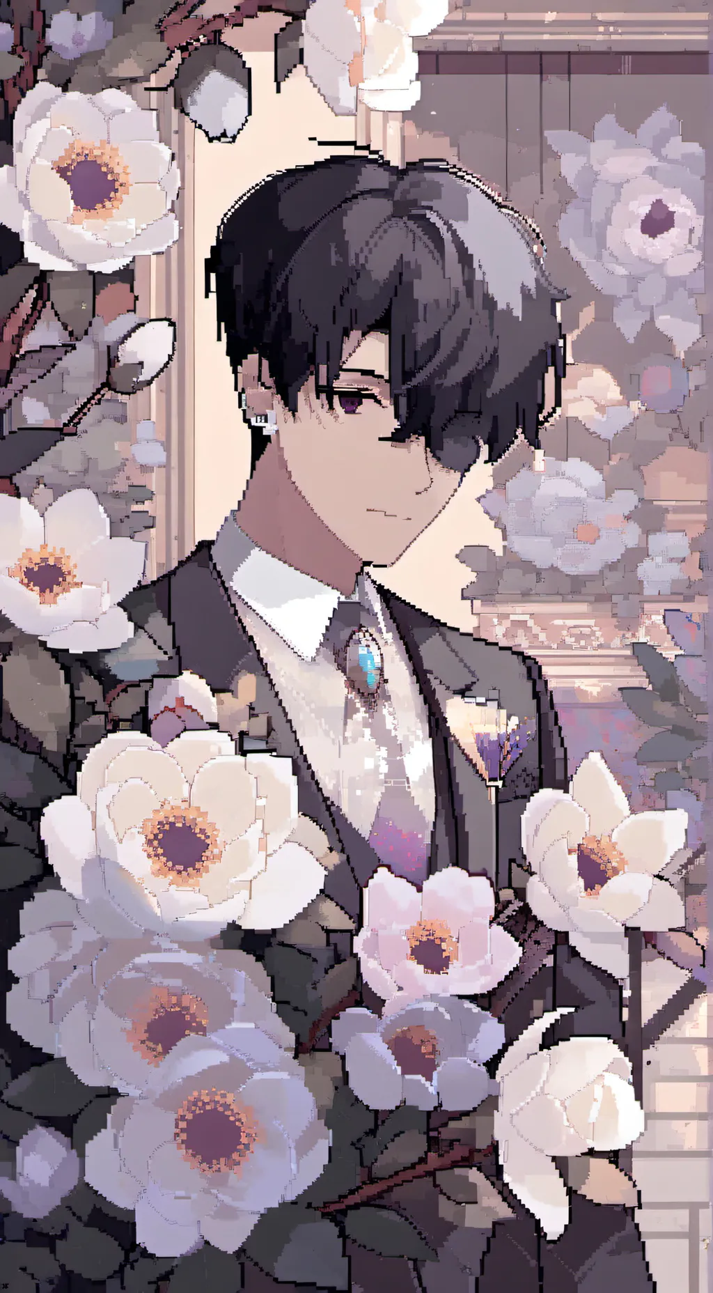 ai character: kenta  background