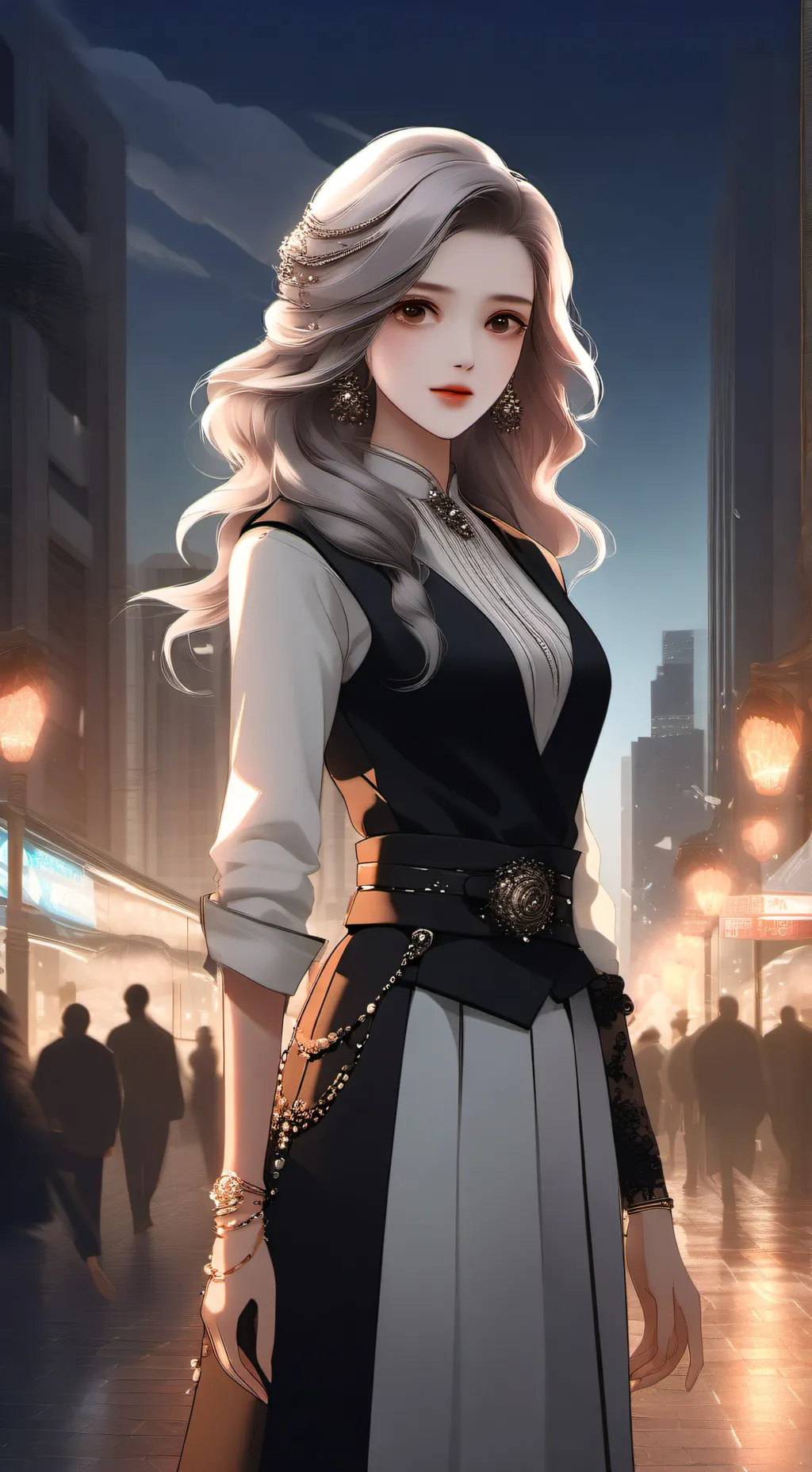 ai character: olivia  background