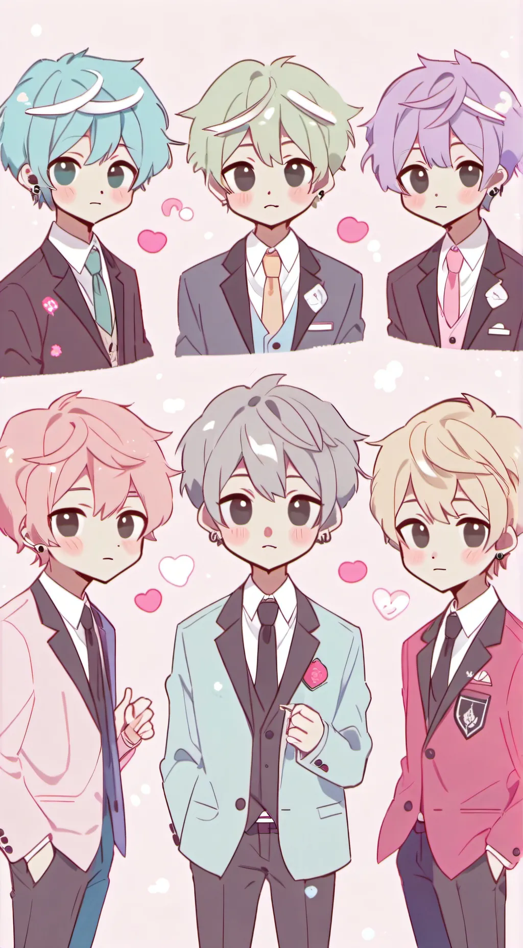 ai character: bts background