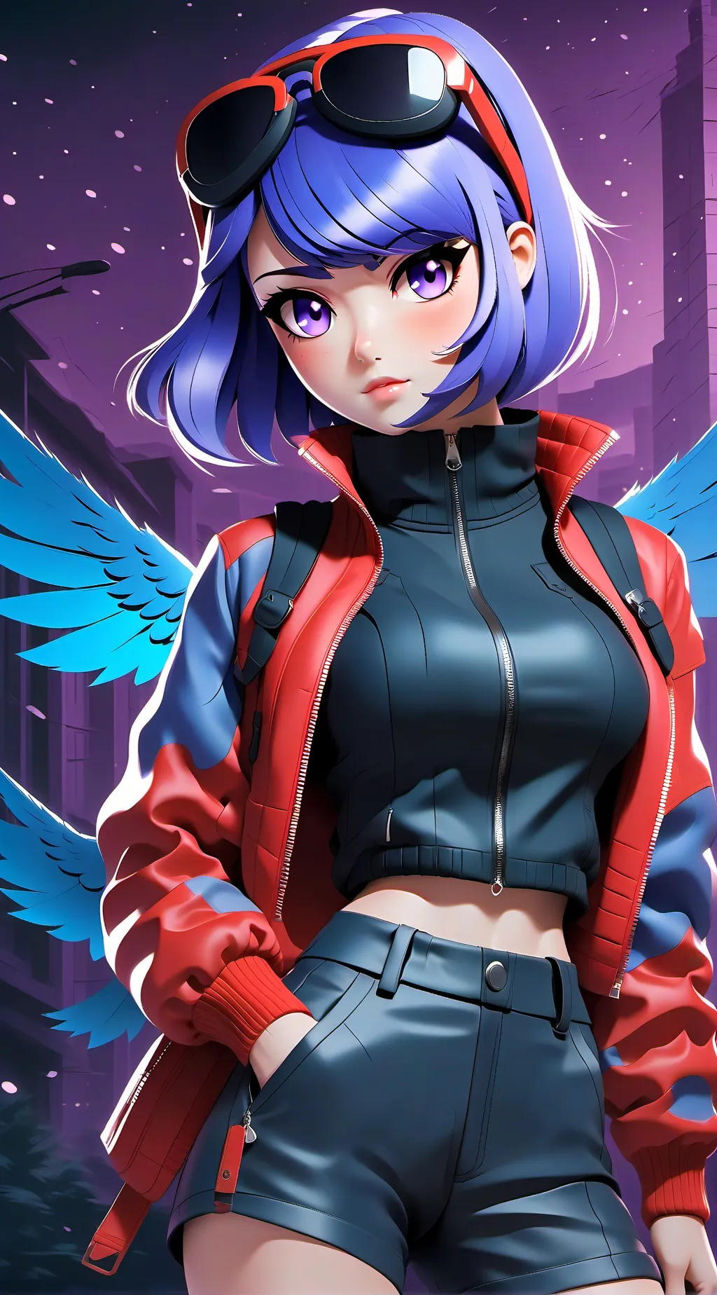 ai character: la voleuse  background