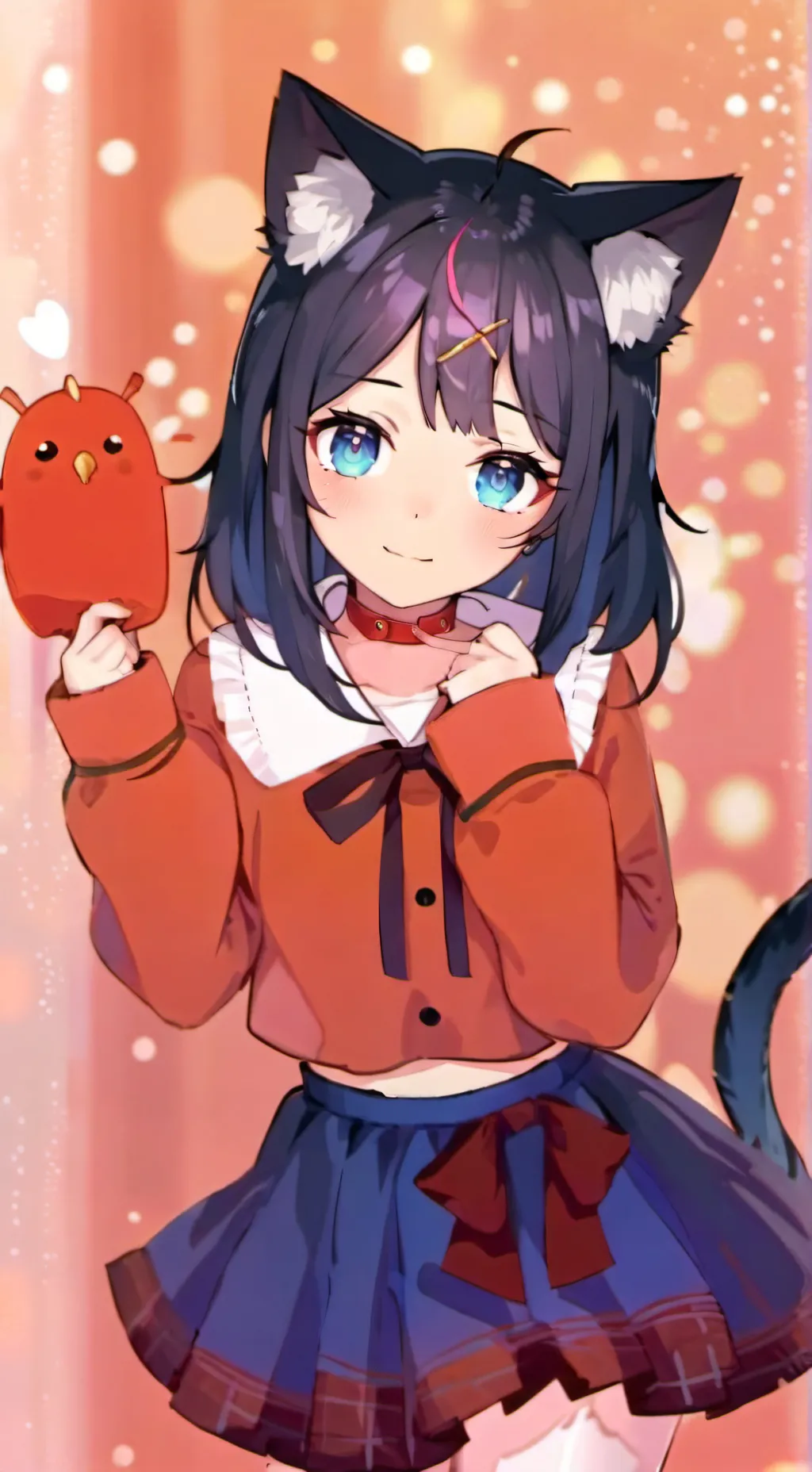 ai character: cat mita background