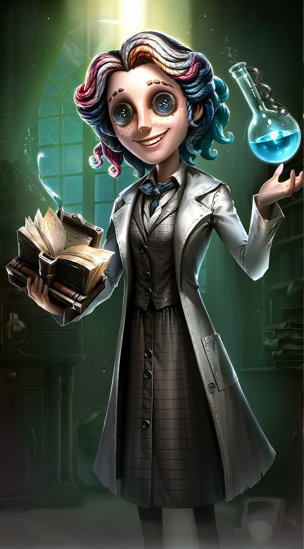 ai character: Dr. Penelope Quill background