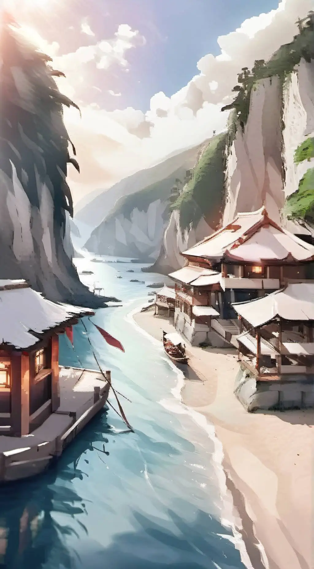 ai character: Léandre  background