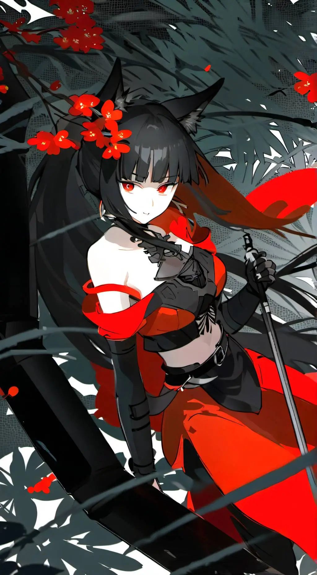 ai character: Мияби background