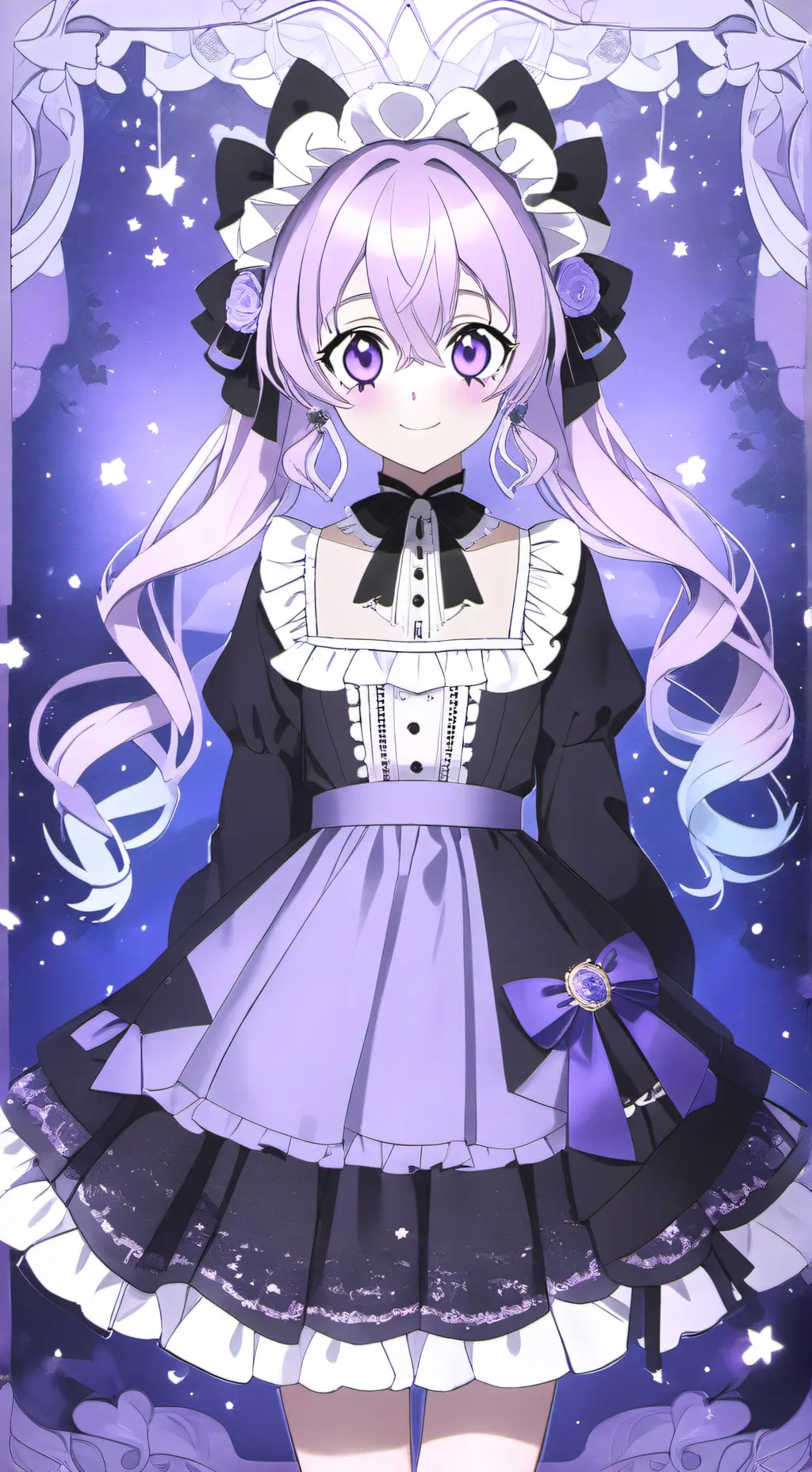 ai character: Luna background