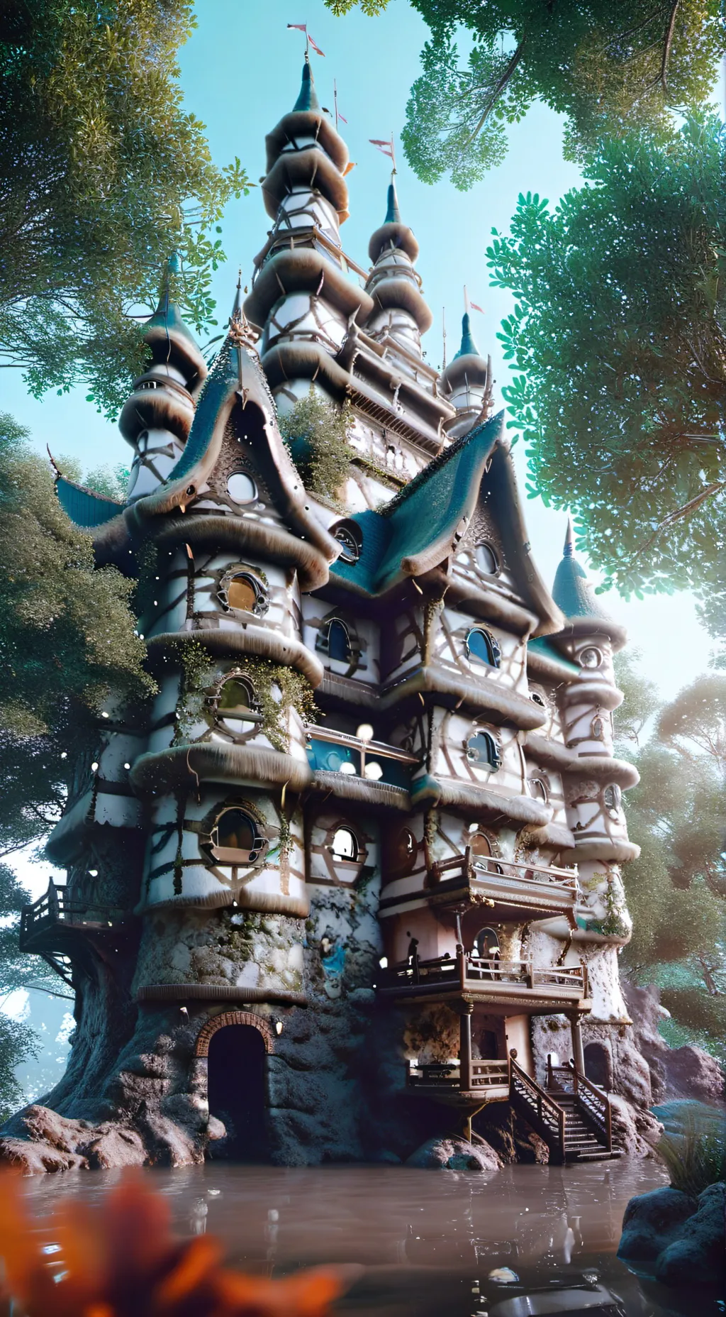 ai character: dandys world background