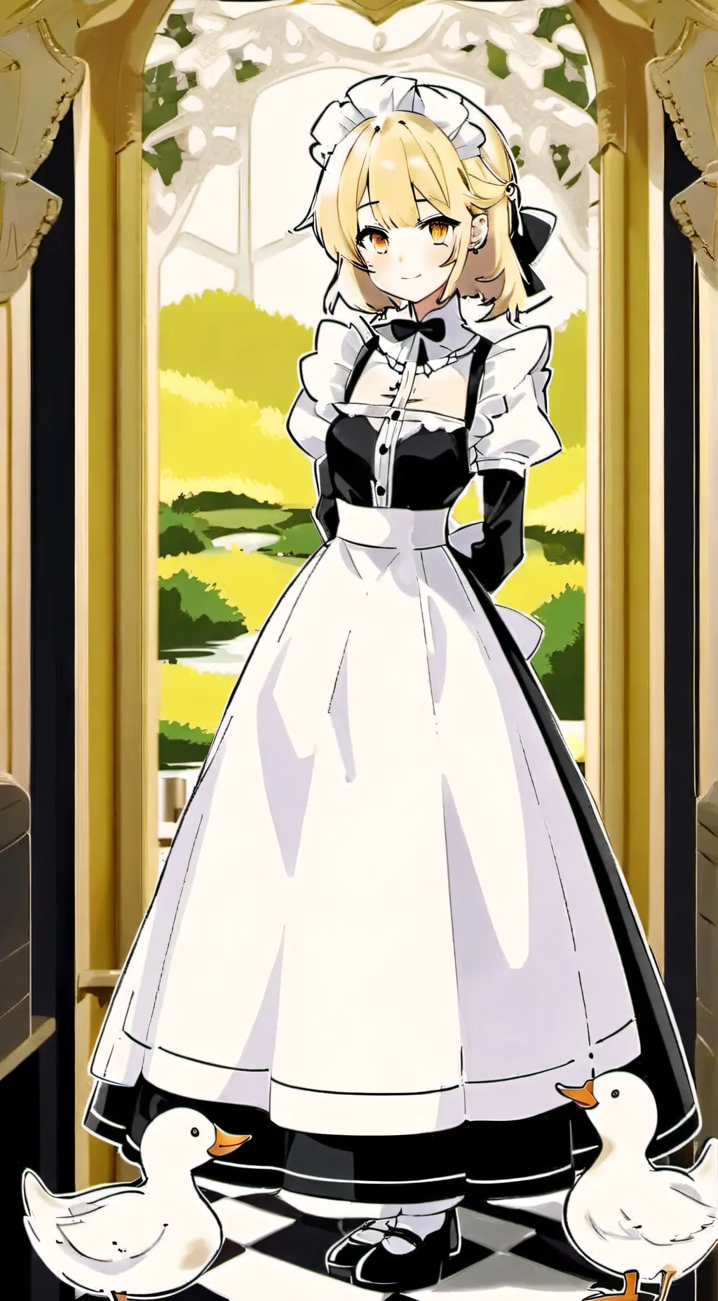 ai character: hh royal fam.  background