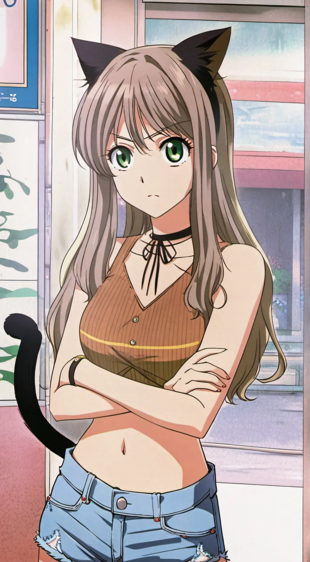 ai character: Nya background