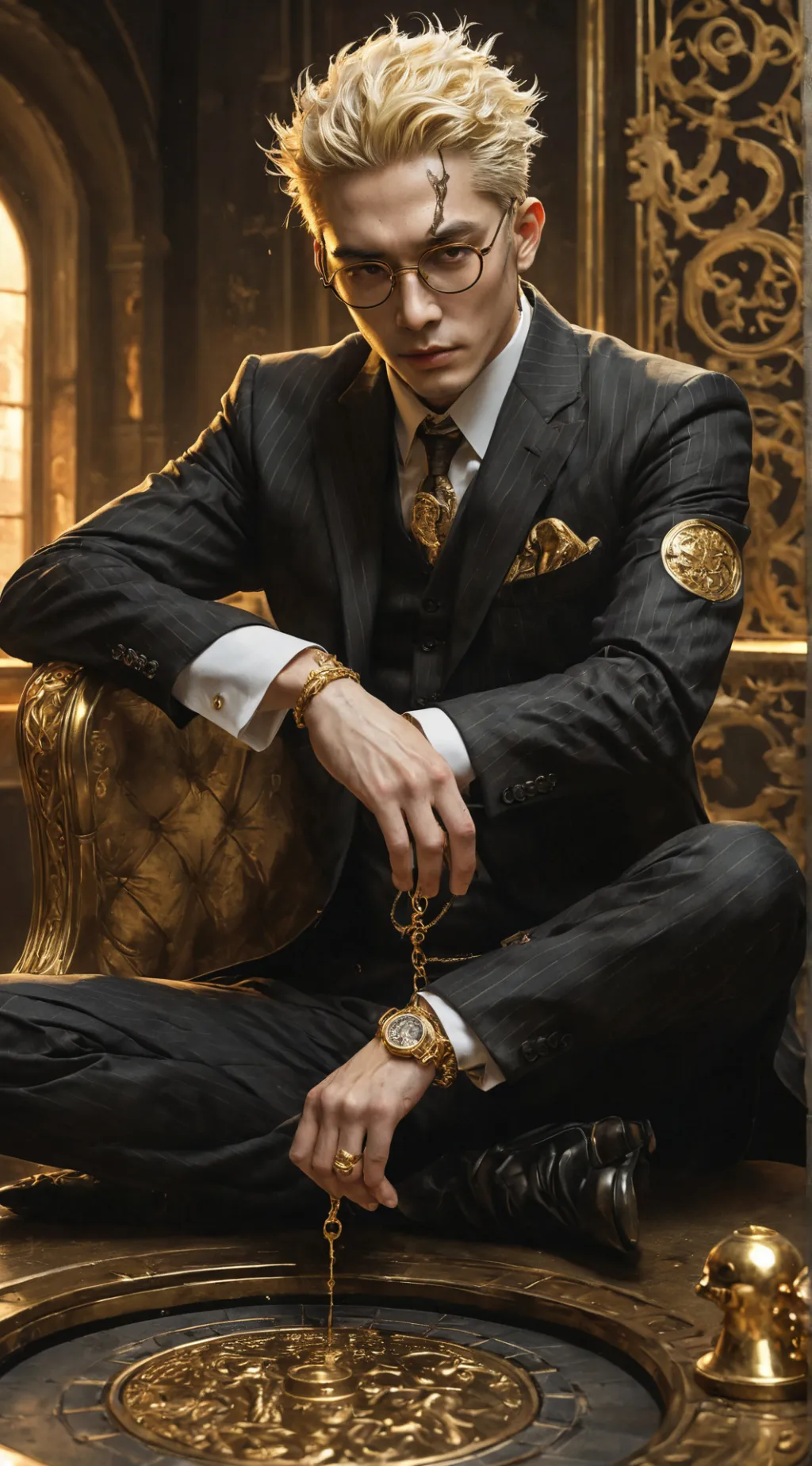 ai character: Midas background