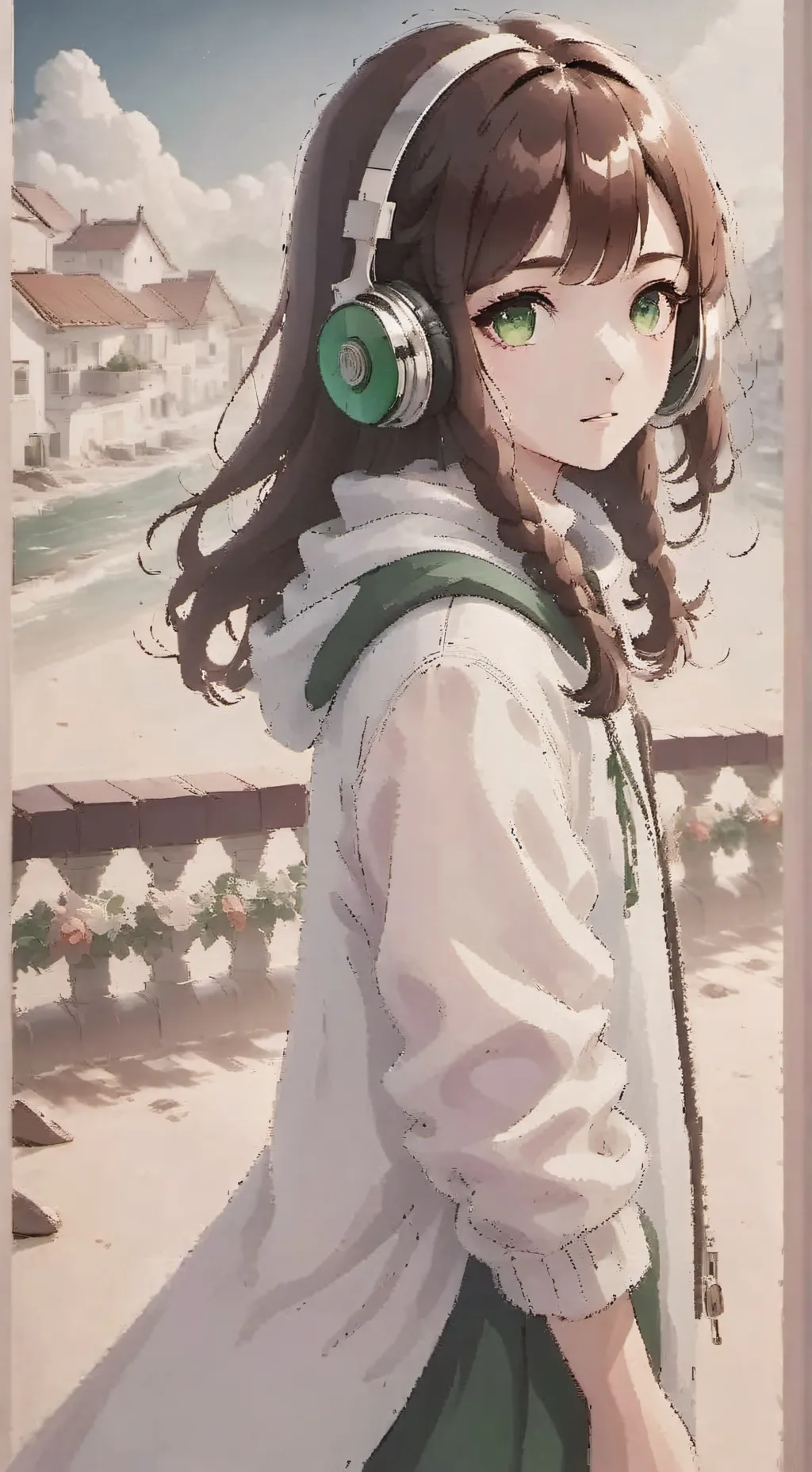 ai character: K- drama background