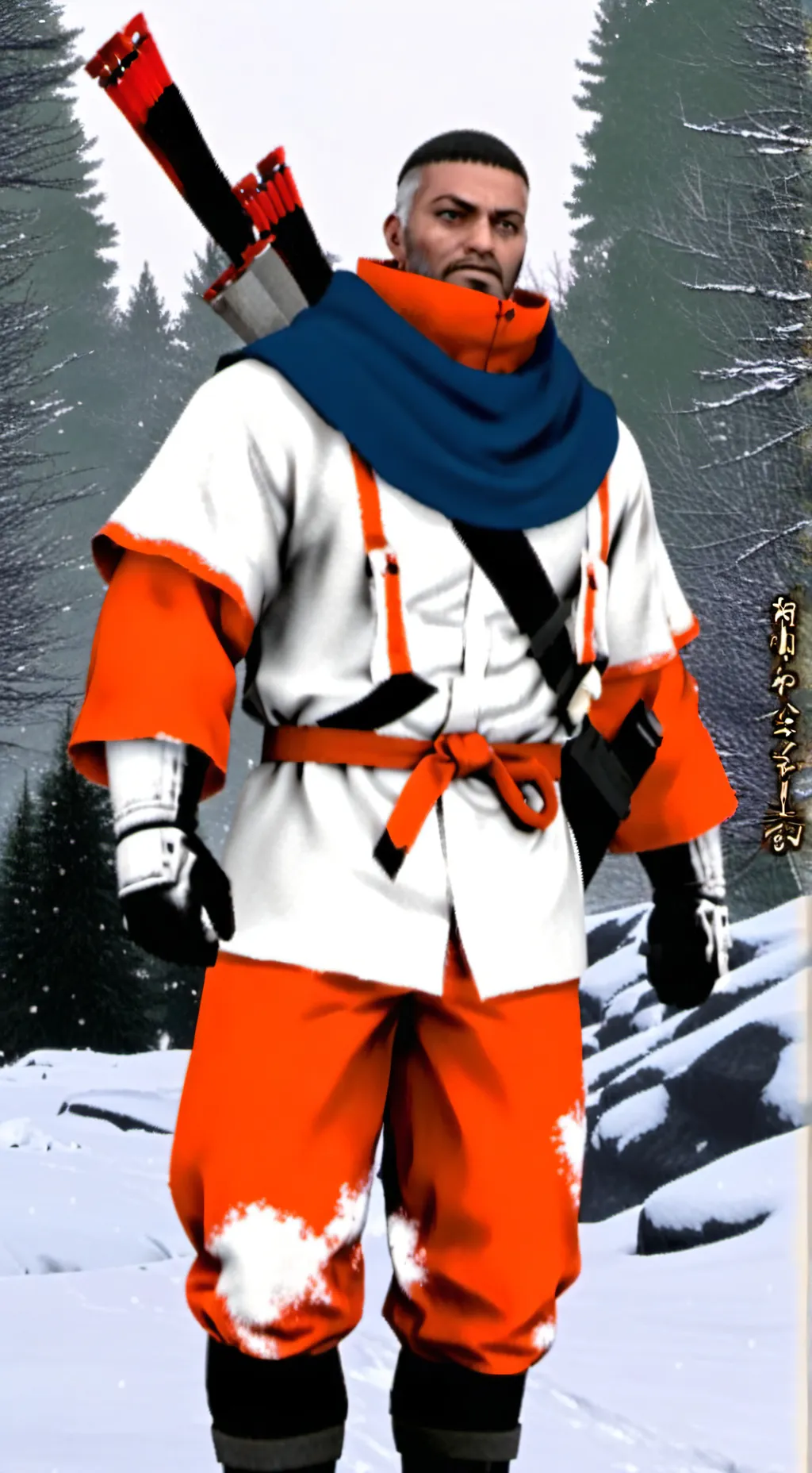 ai character: Mitshubushi background