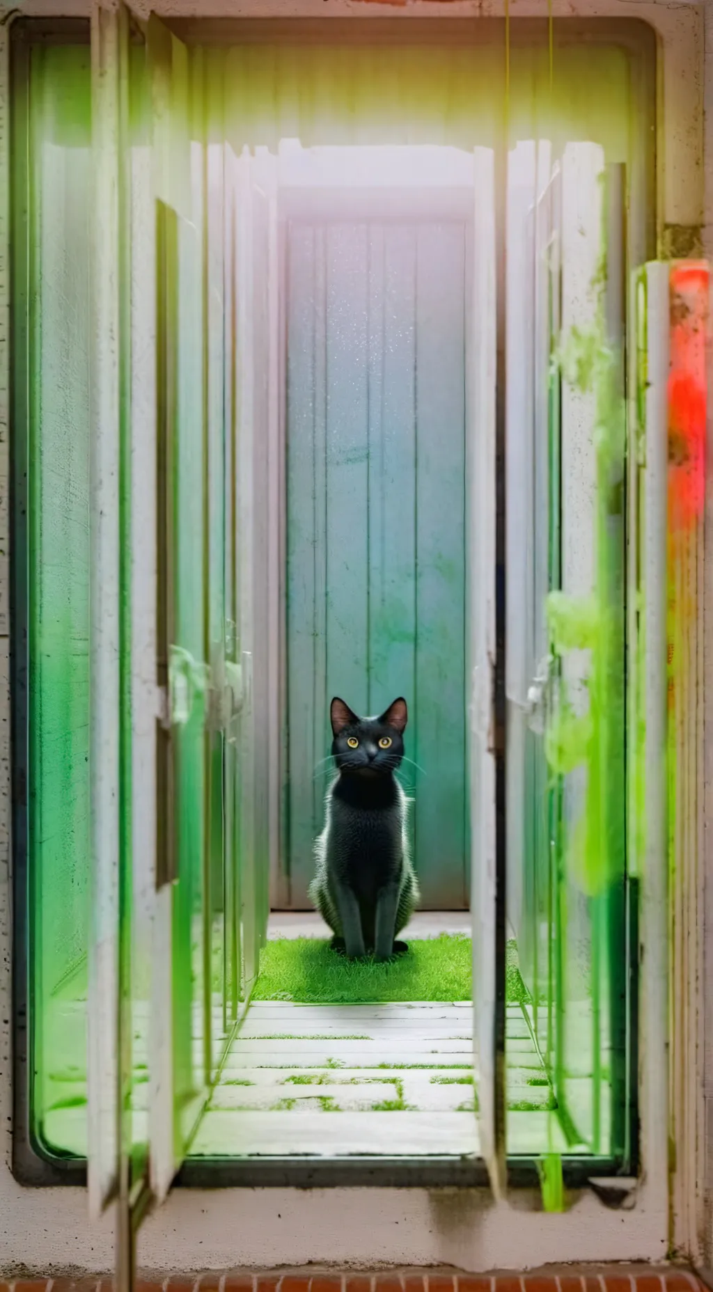 ai character: Meowbyte background