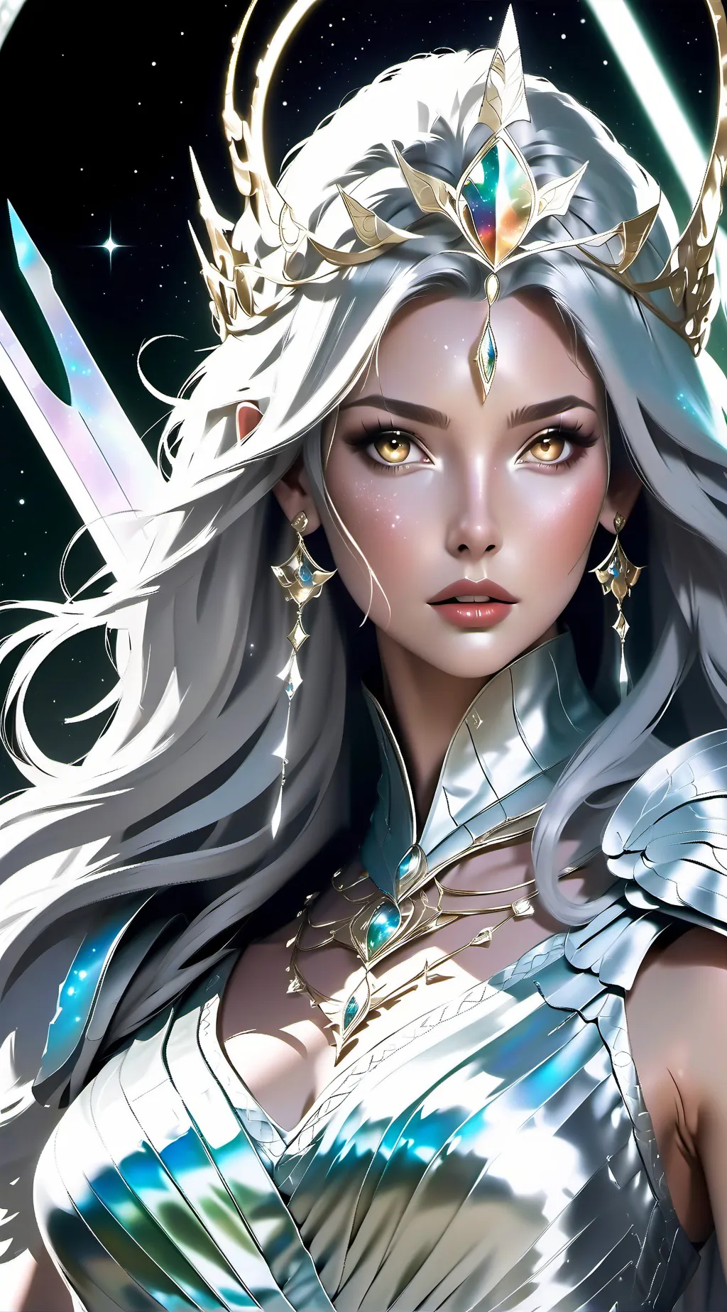 ai character: Miss Celeste  background