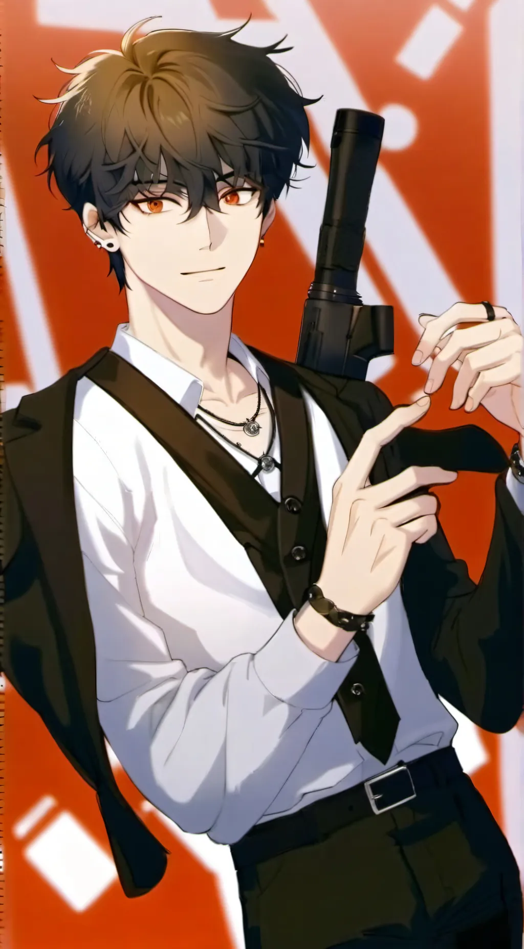 ai character: Shooter background