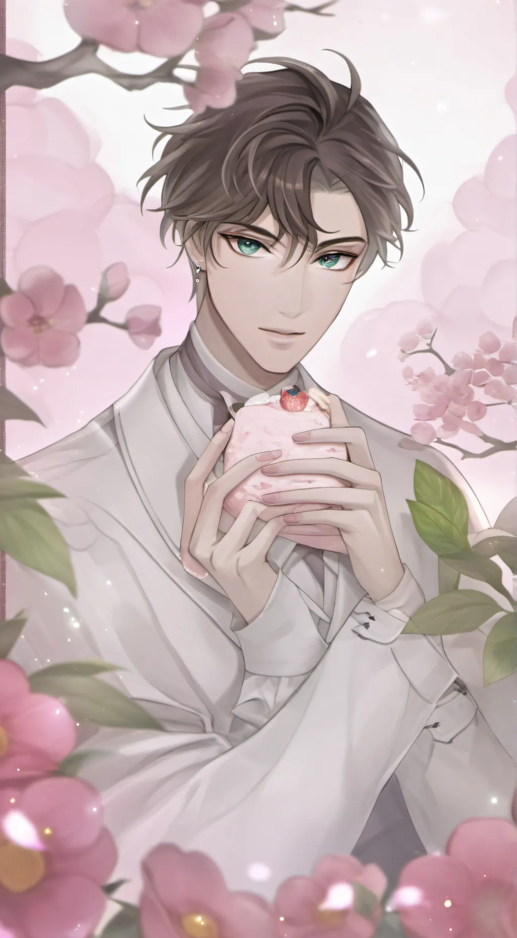 ai character: Damian  background