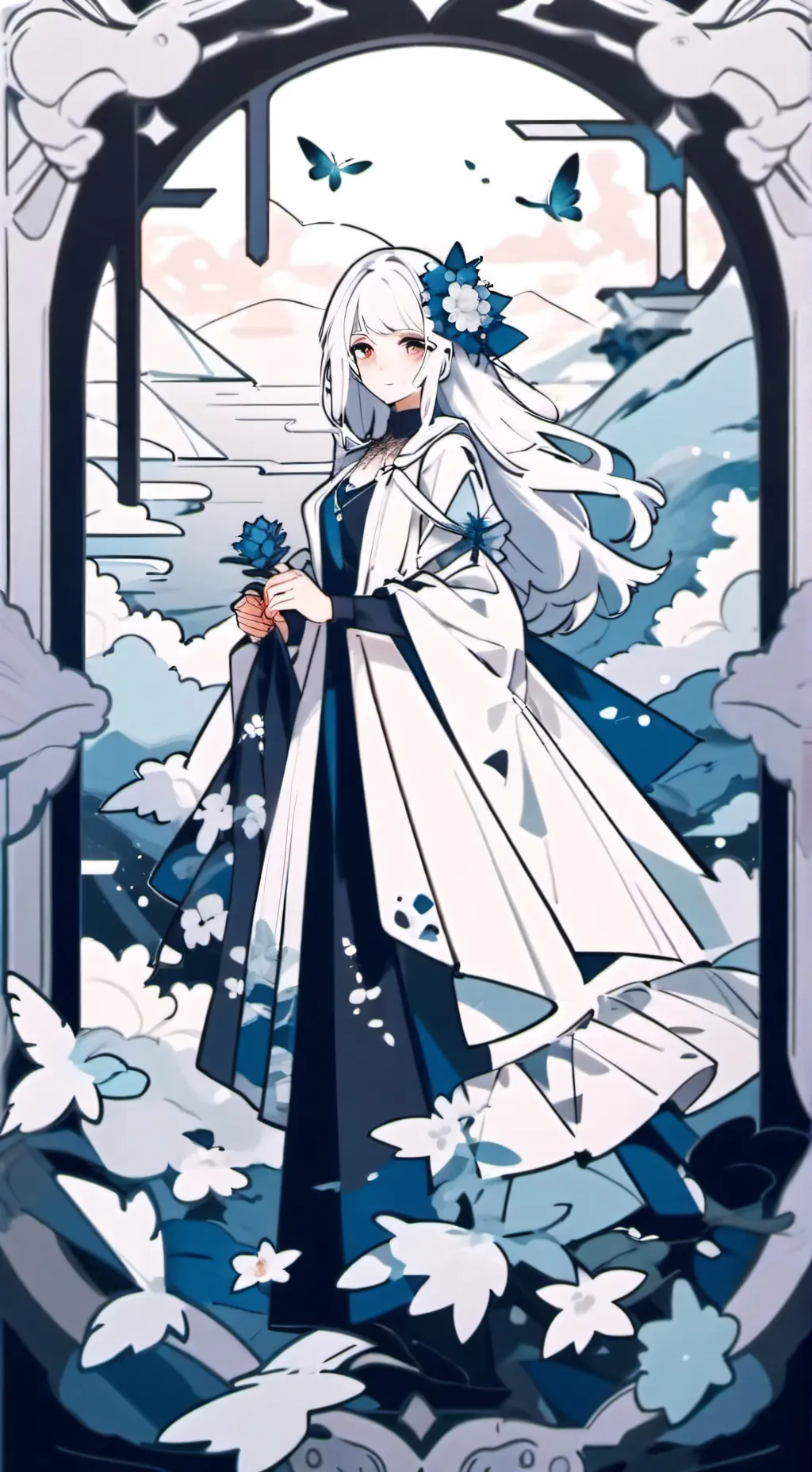 ai character: DS x S.T.F.D background