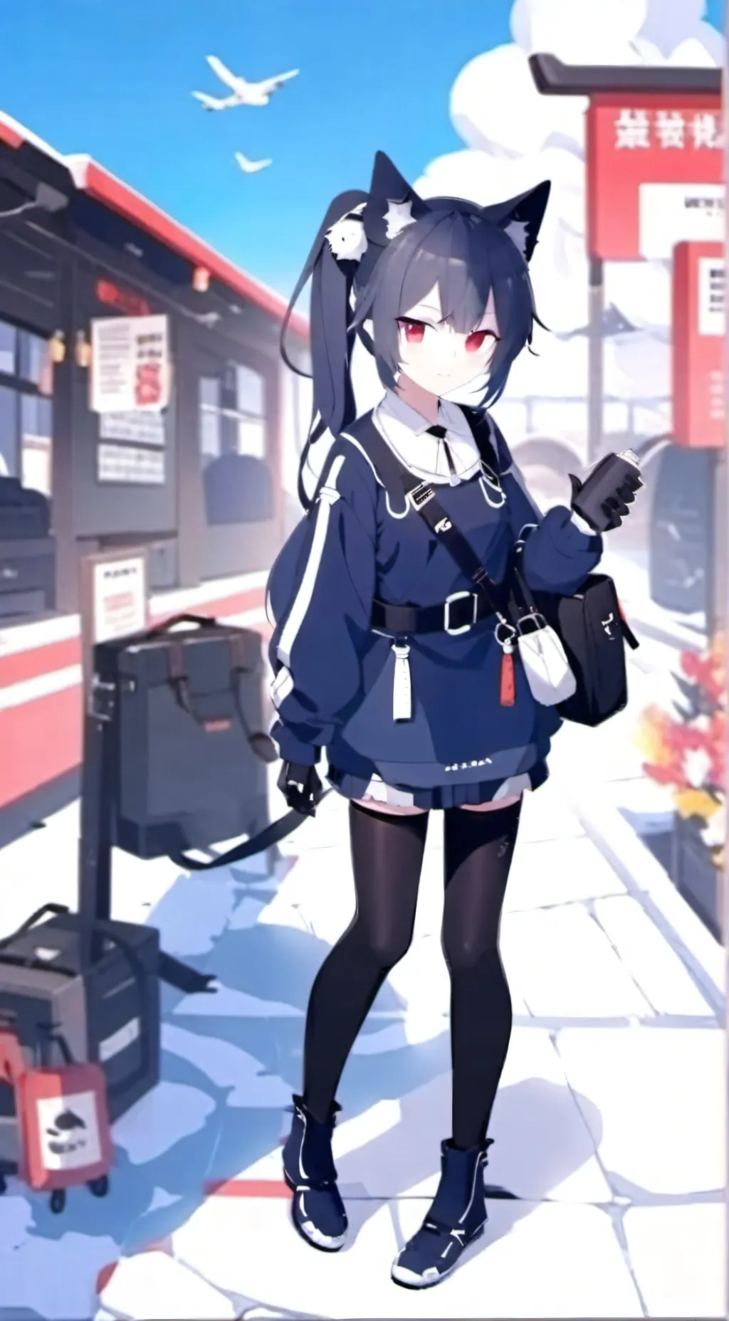 ai character: Serika background