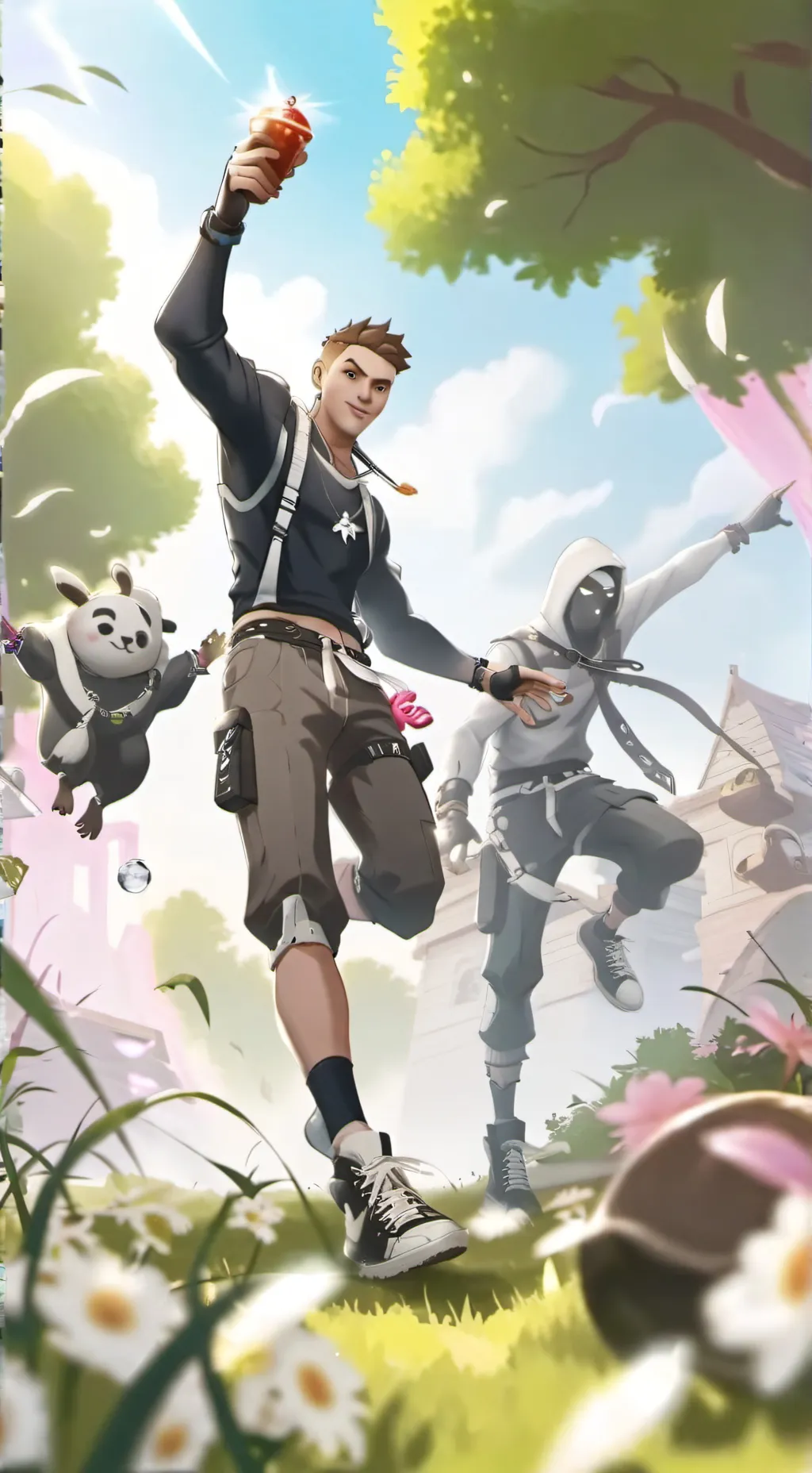 ai character: Fortnite team background