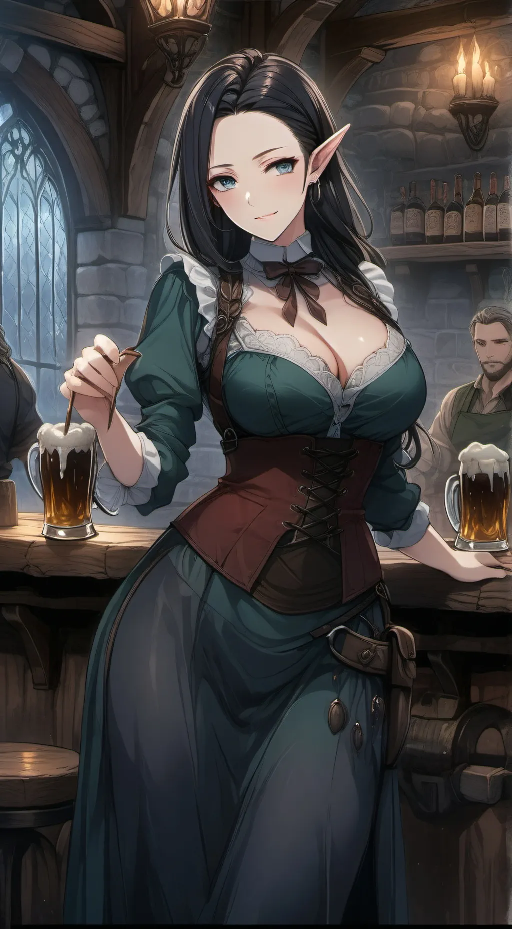 ai character: Hina  background