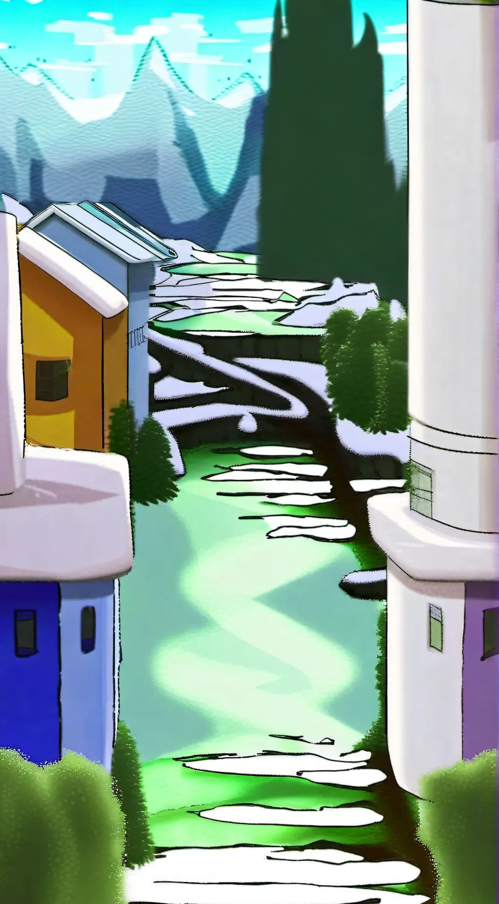 ai character: sprunki  background