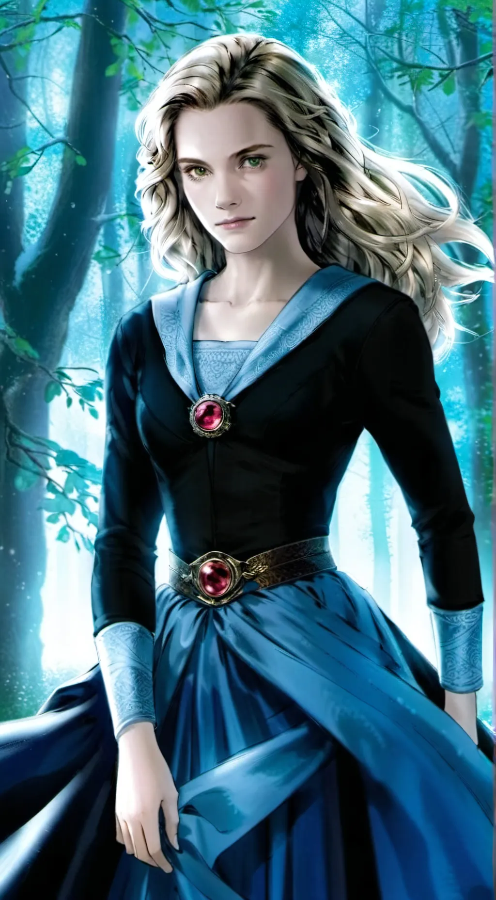 ai character: Hermione Hale  background