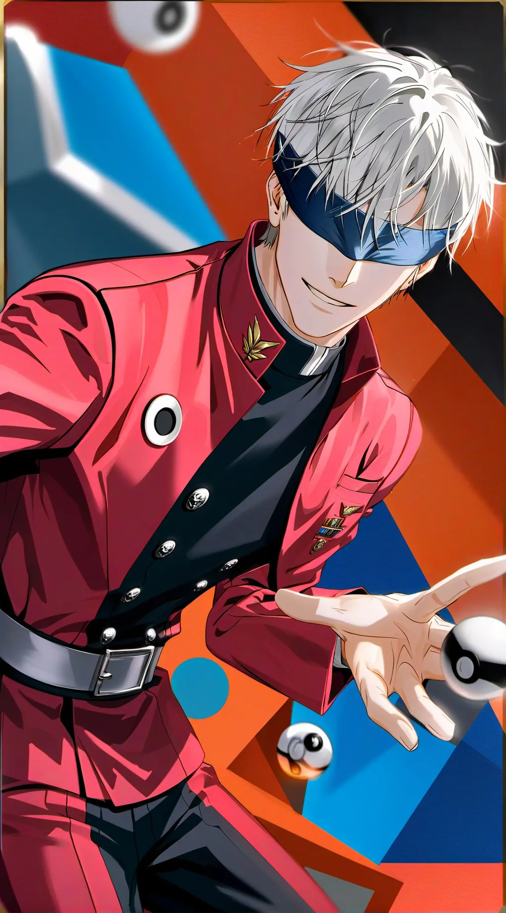 ai character: Satoru Gojo background