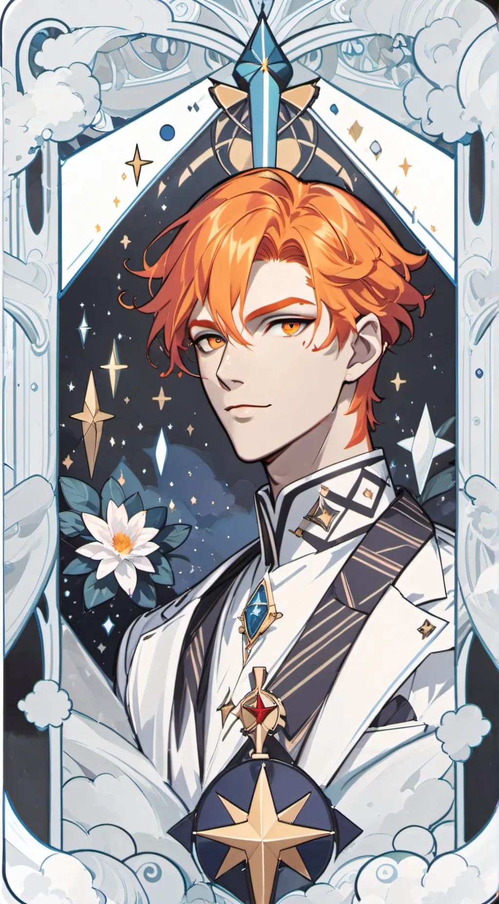 ai character: Kawaii  background