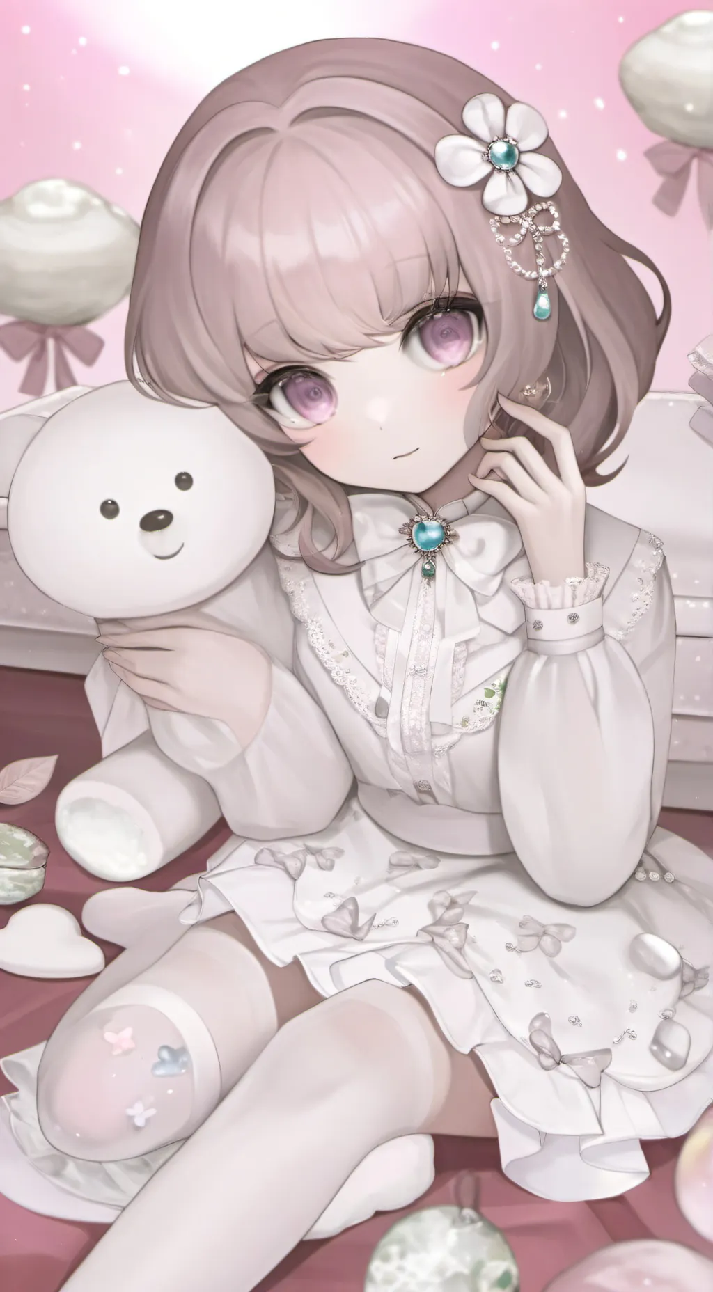 ai character: koko💤🌺🏵️🍉🍨🧋 background