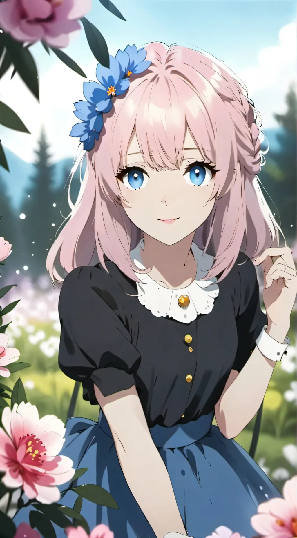 ai character: lily  background