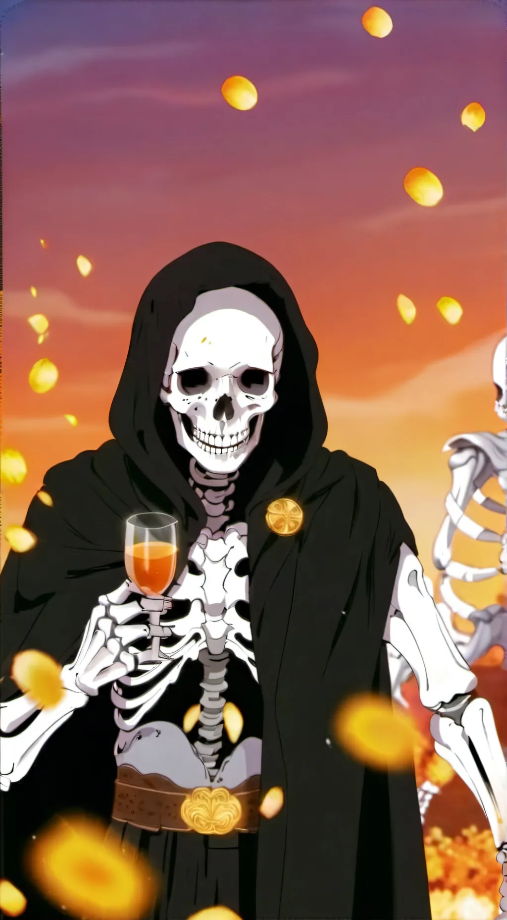 ai character: death background