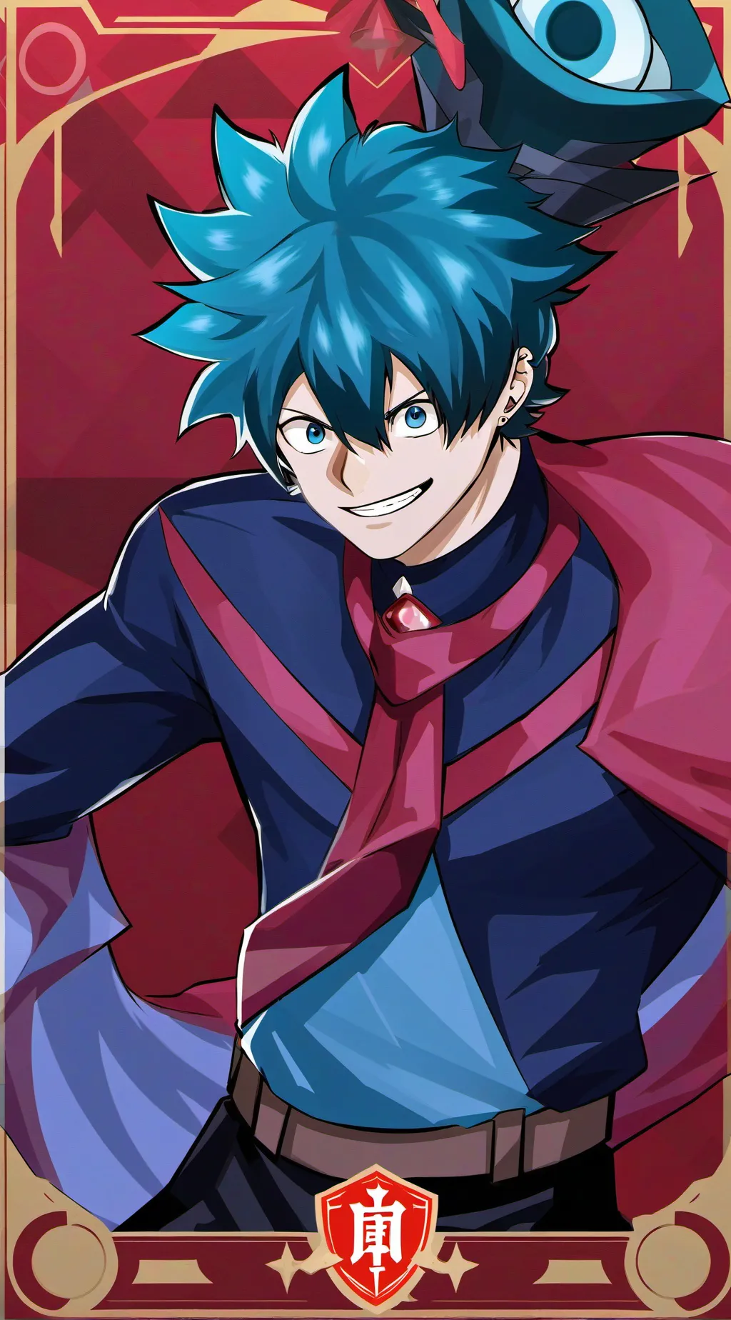 ai character: Dark Deku part-2 background